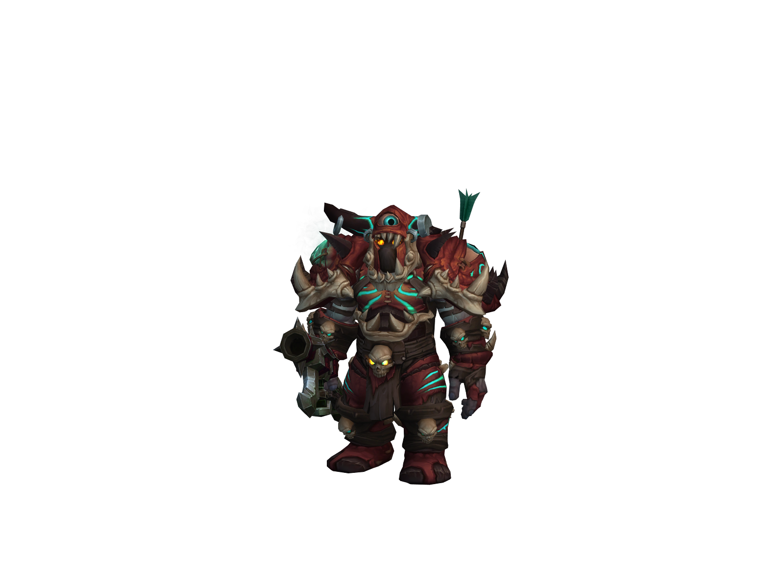 Rêxxados 3D character render