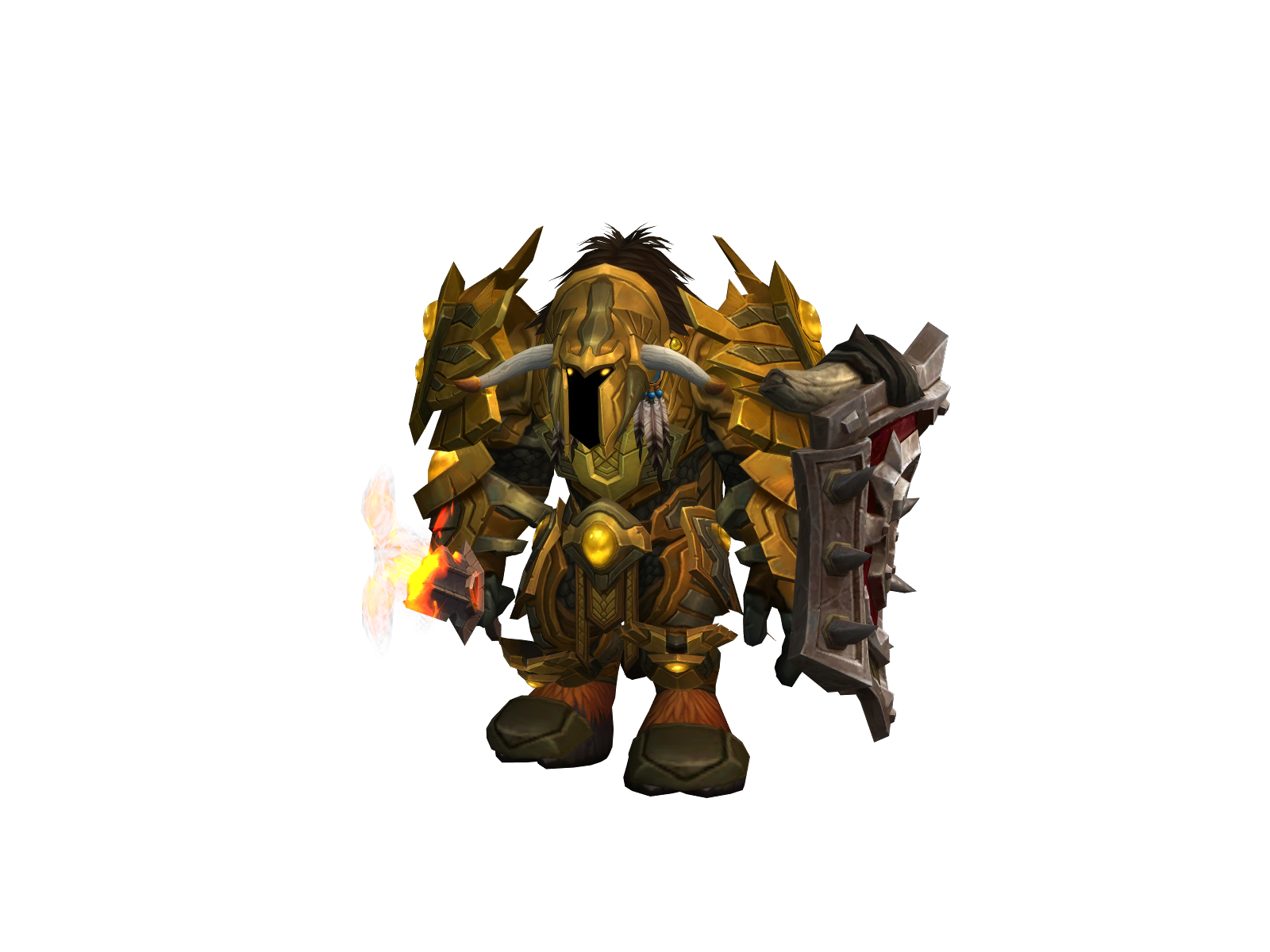 Tankscrub 3D character render
