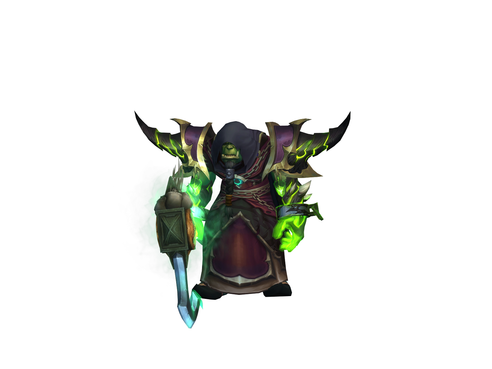 Sorgriak 3D character render