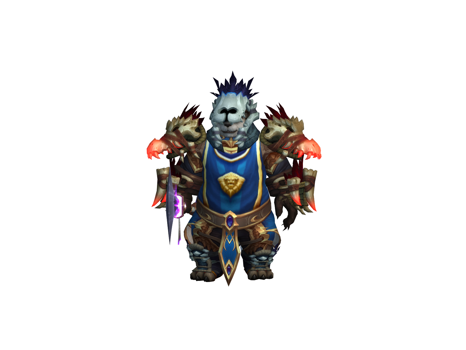 Wambamwild 3D character render