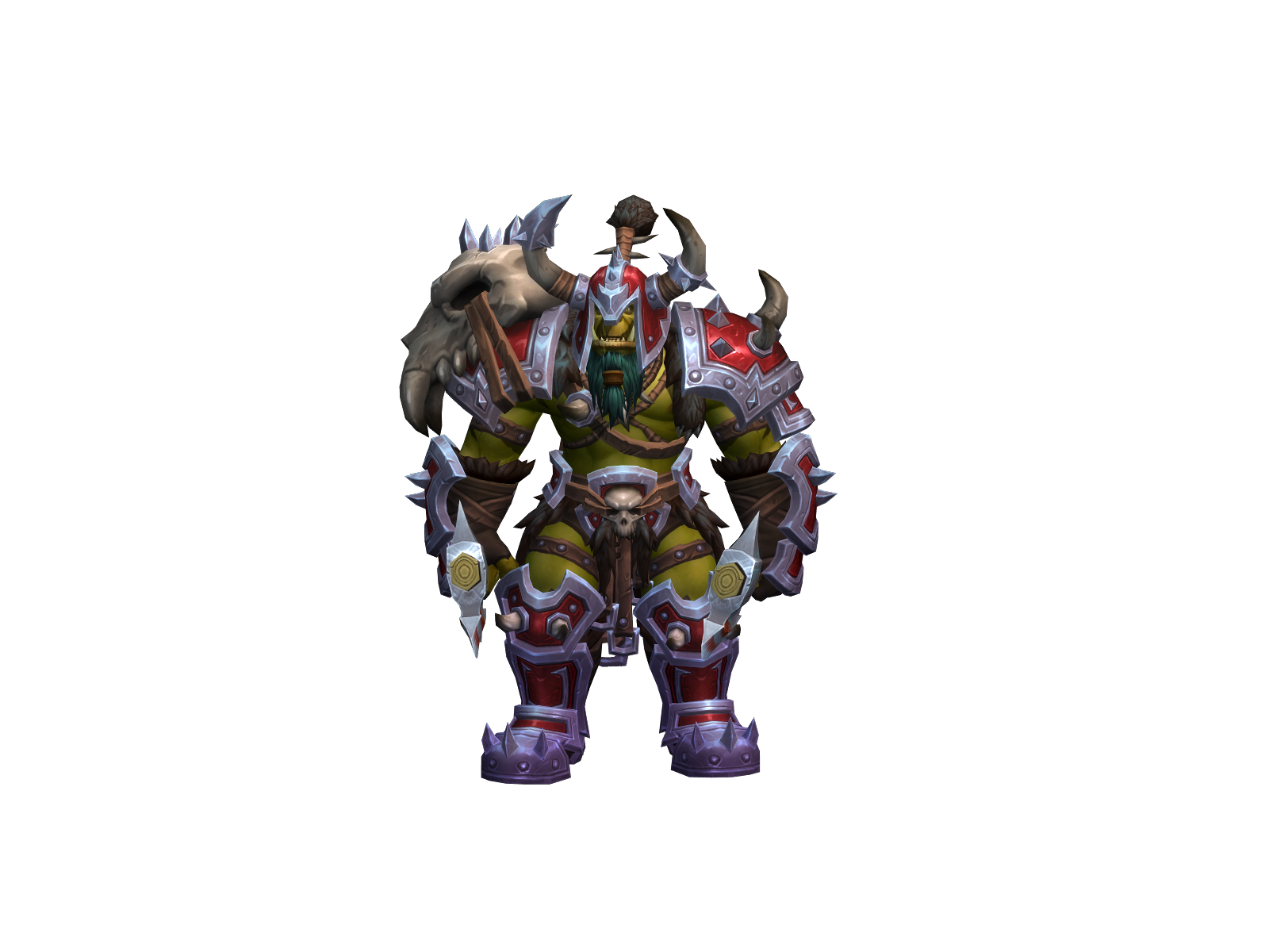 Zurcr 3D character render