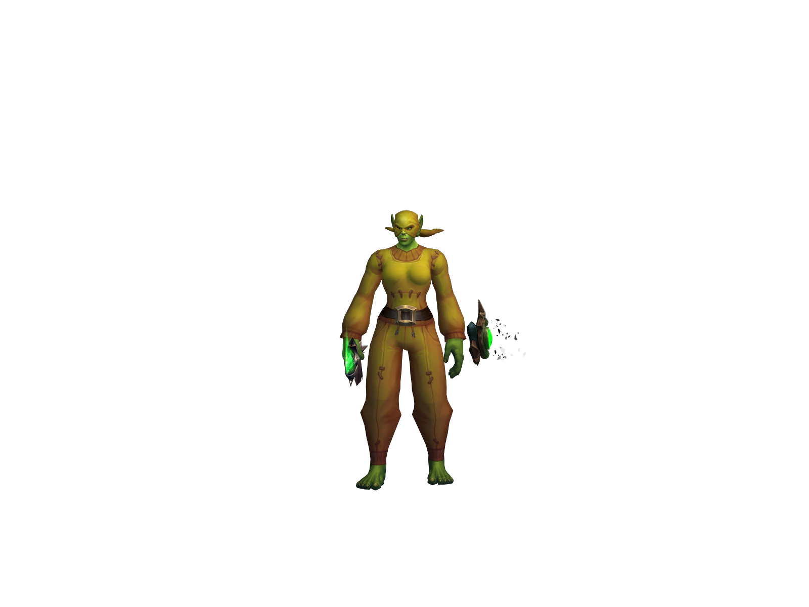 Saarass 3D character render