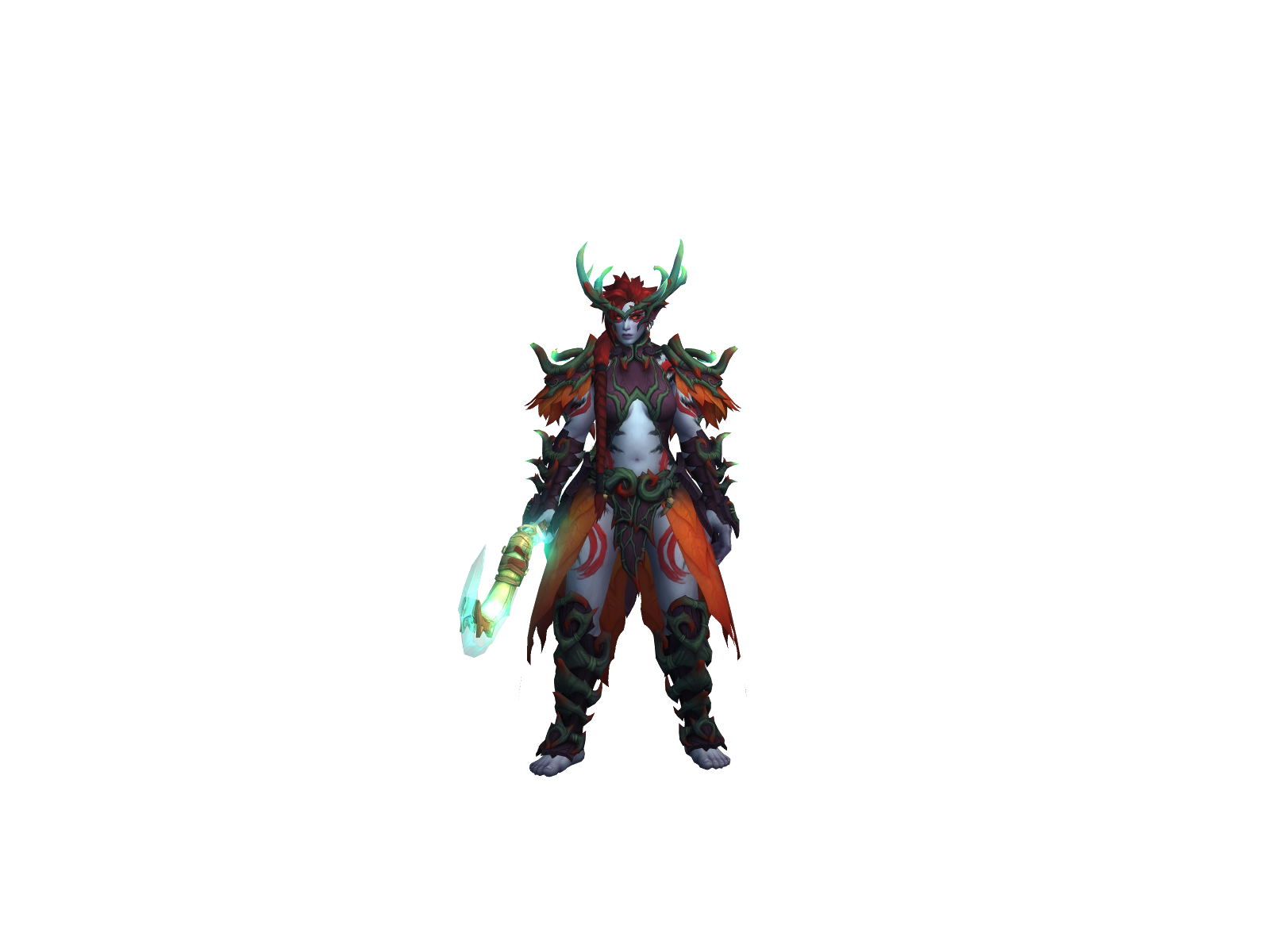 Almalexía 3D character render