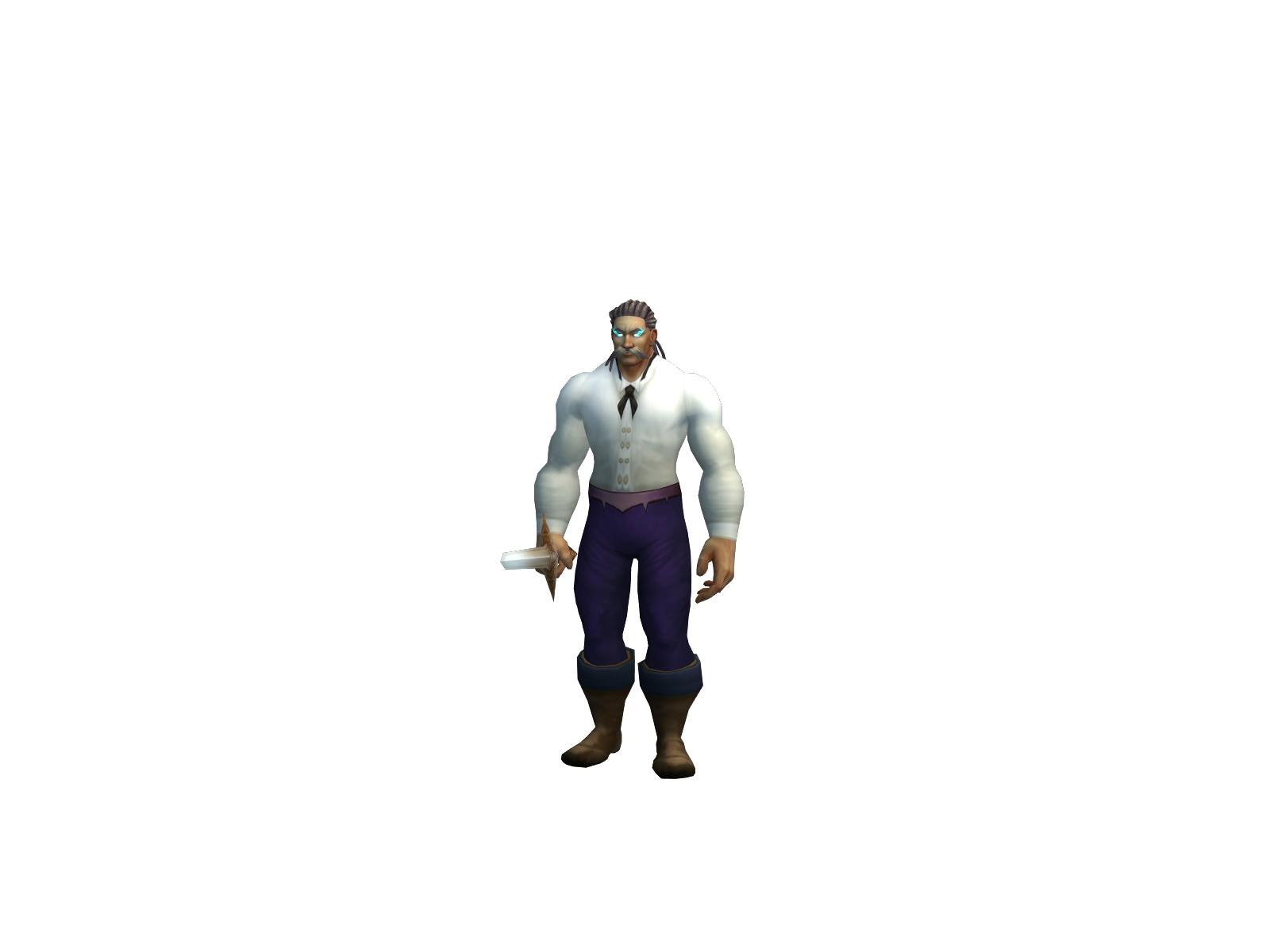 Elchoker 3D character render