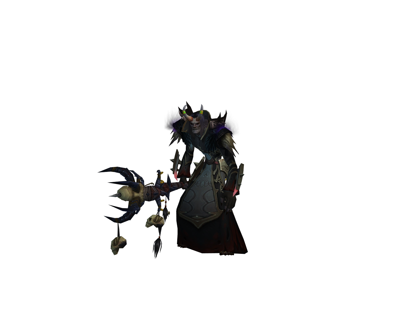 Commissioner 3D character render