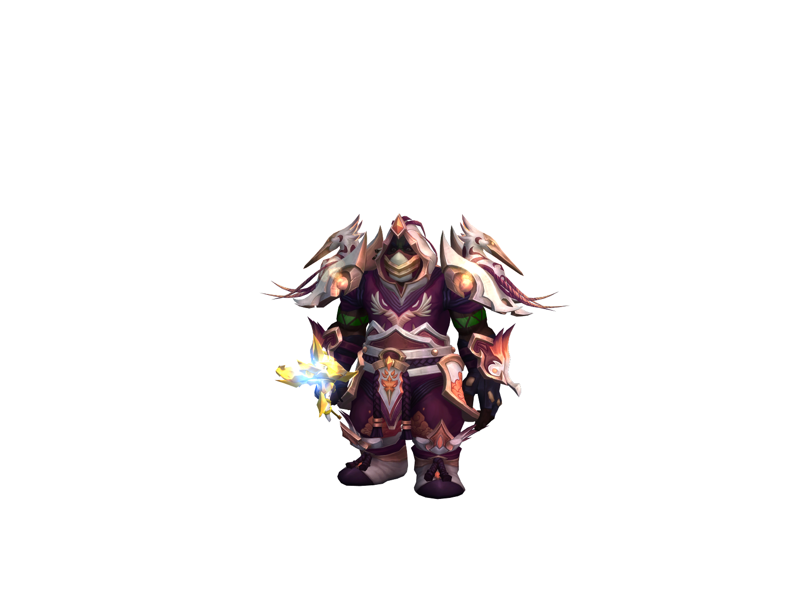 Wev 3D character render