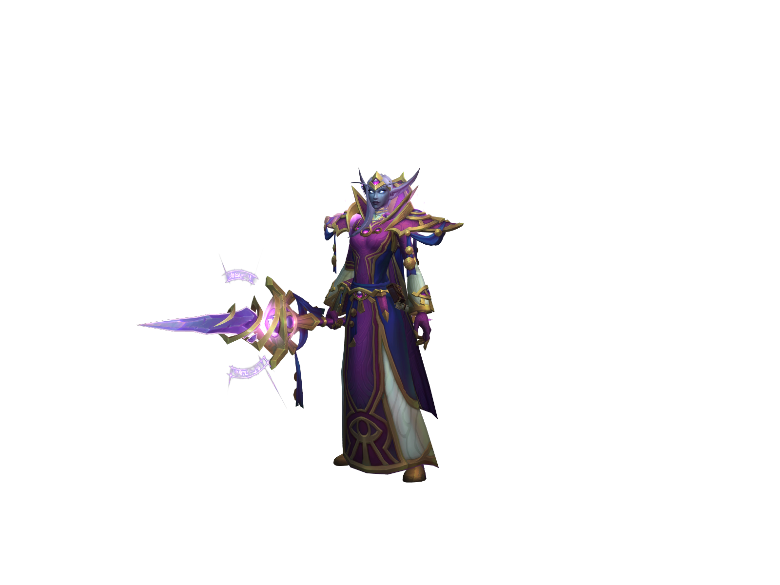 Zaryma 3D character render