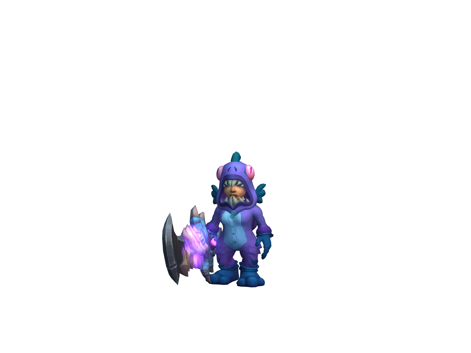 Littlemessie 3D character render