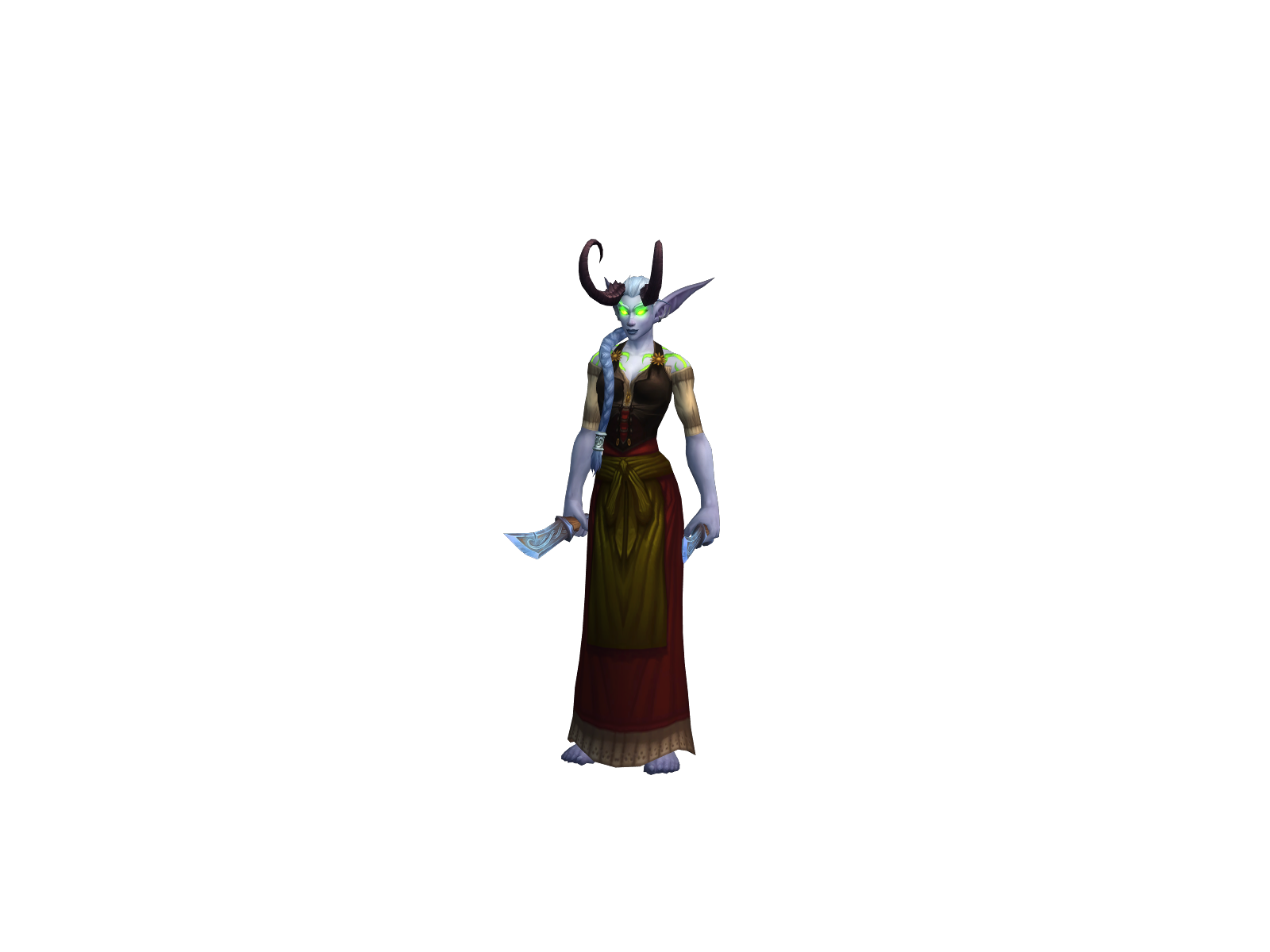 Mortagres 3D character render