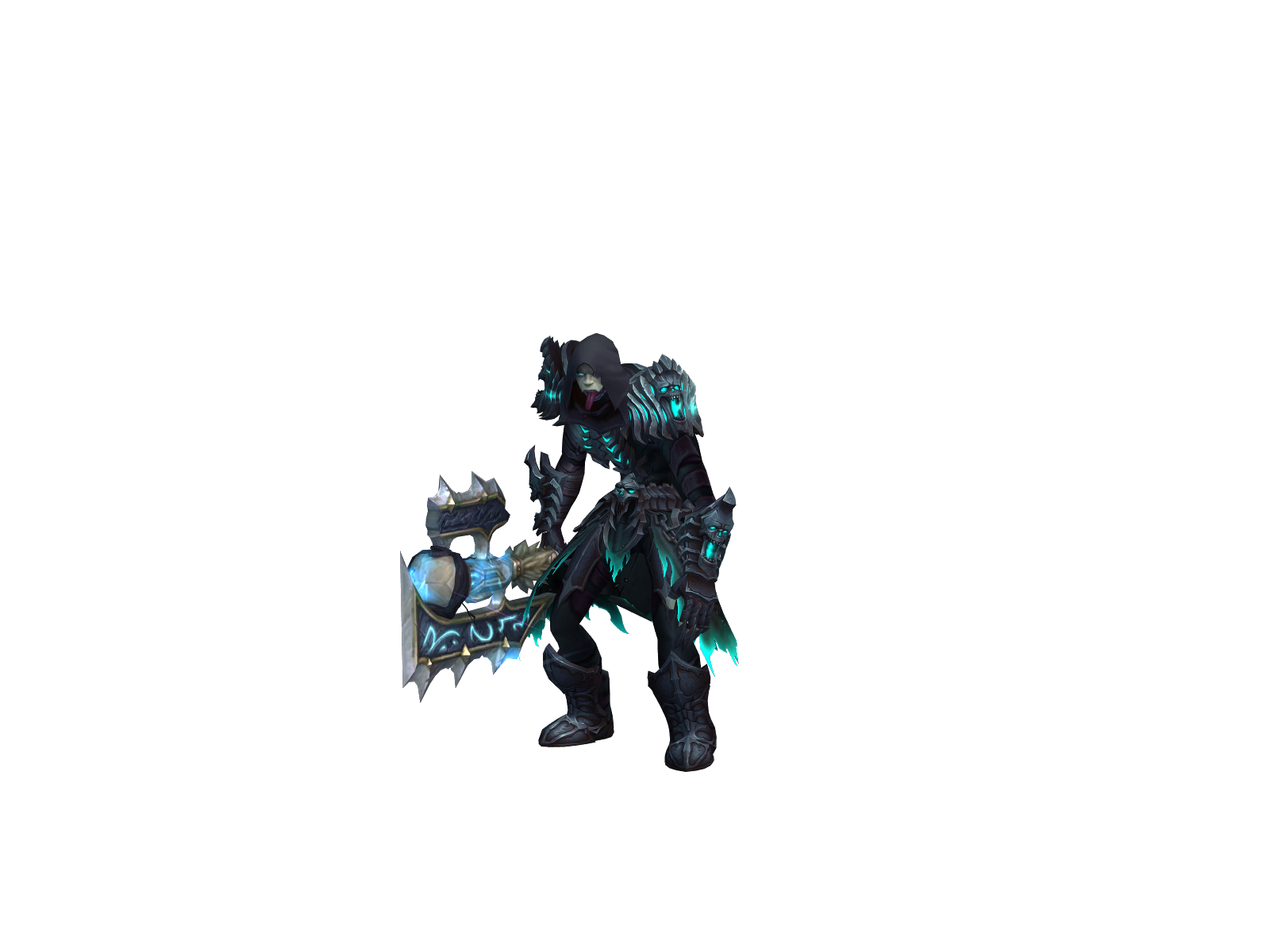 Diusternes 3D character render