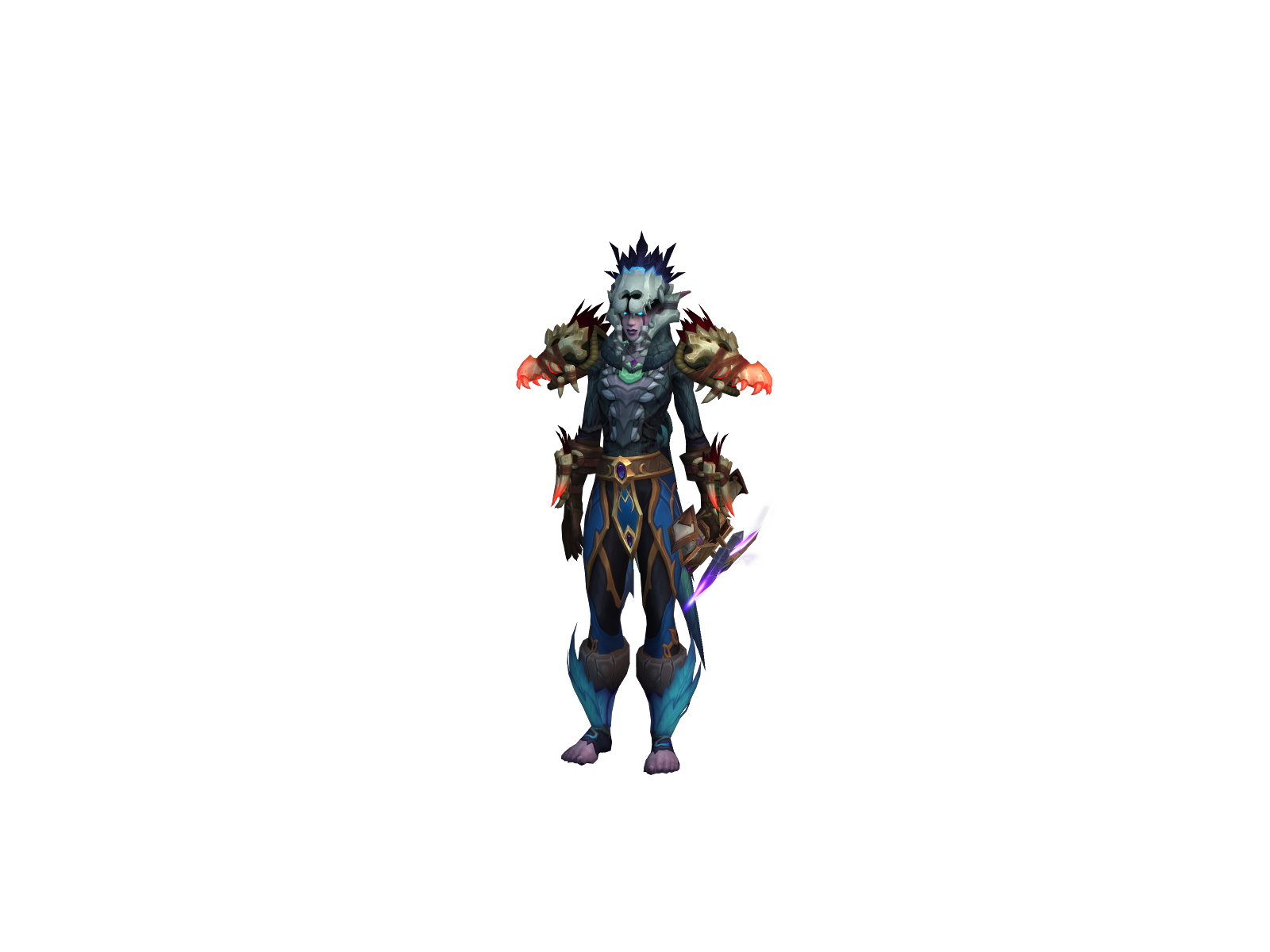 Denizôn 3D character render