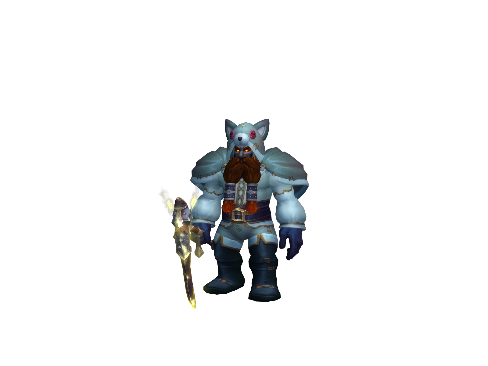 Buschlight 3D character render