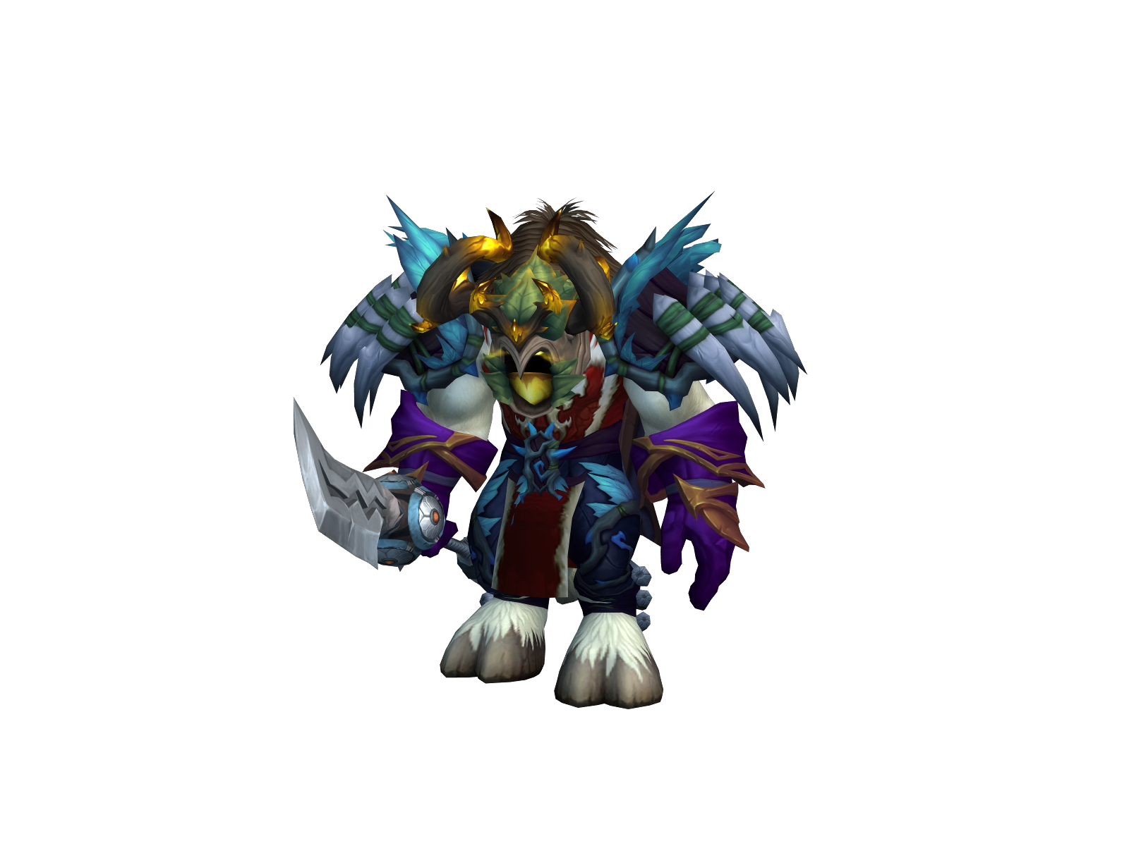 Peadidhe 3D character render