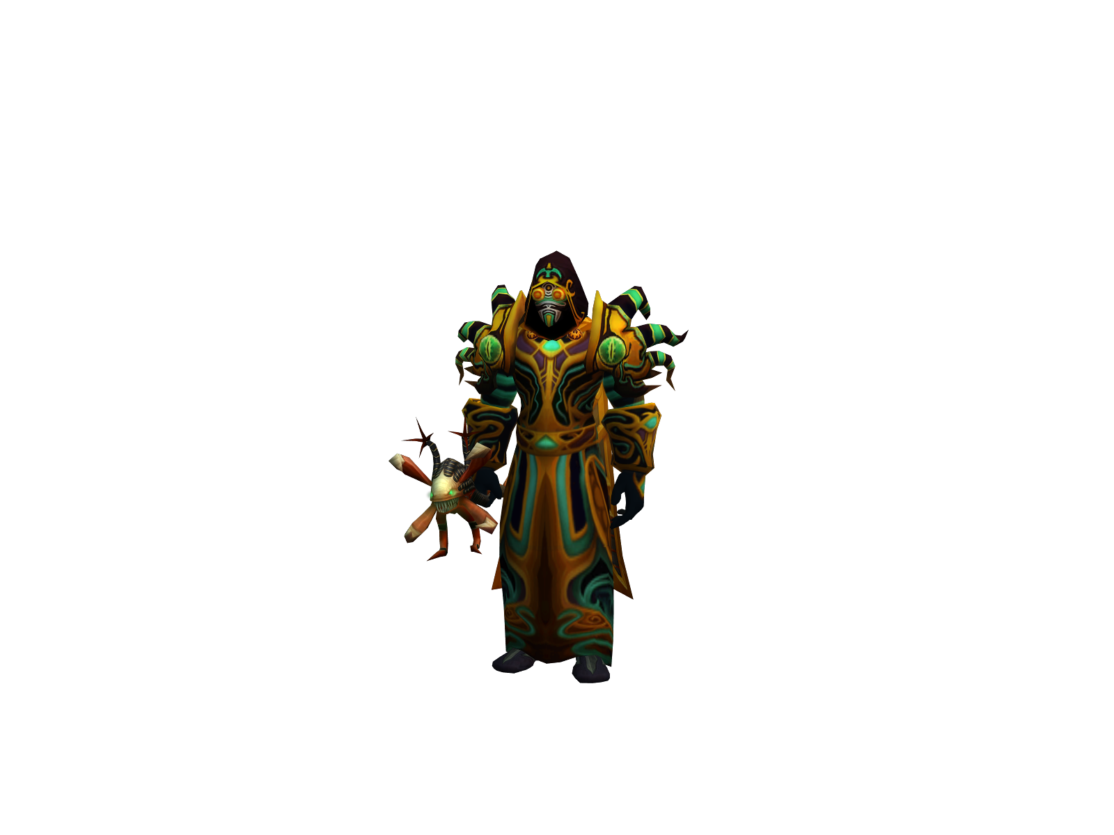 Guillin 3D character render