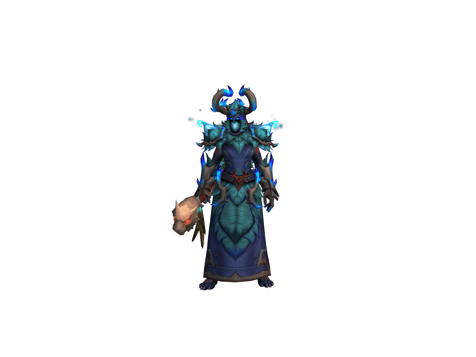 Pinekush 3D character render