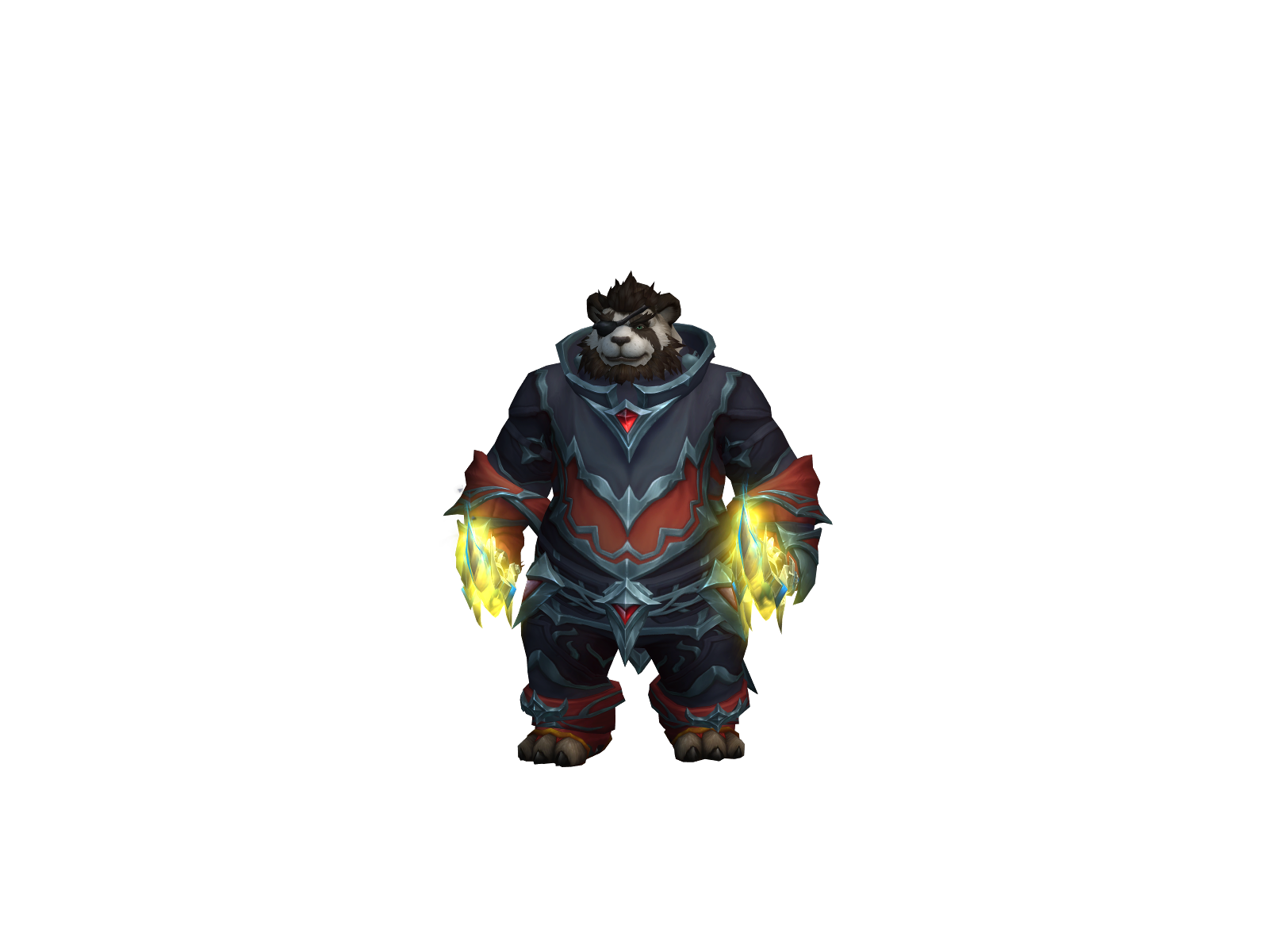 Pawsum 3D character render