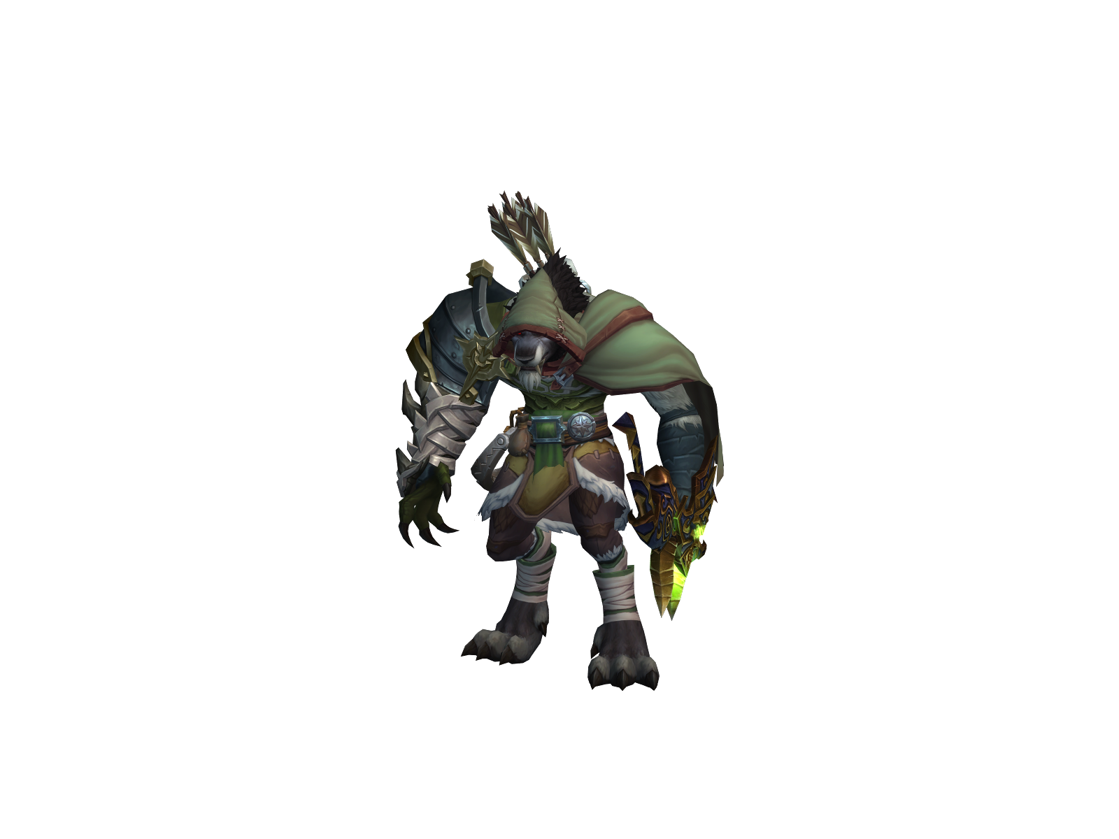 Wartug 3D character render