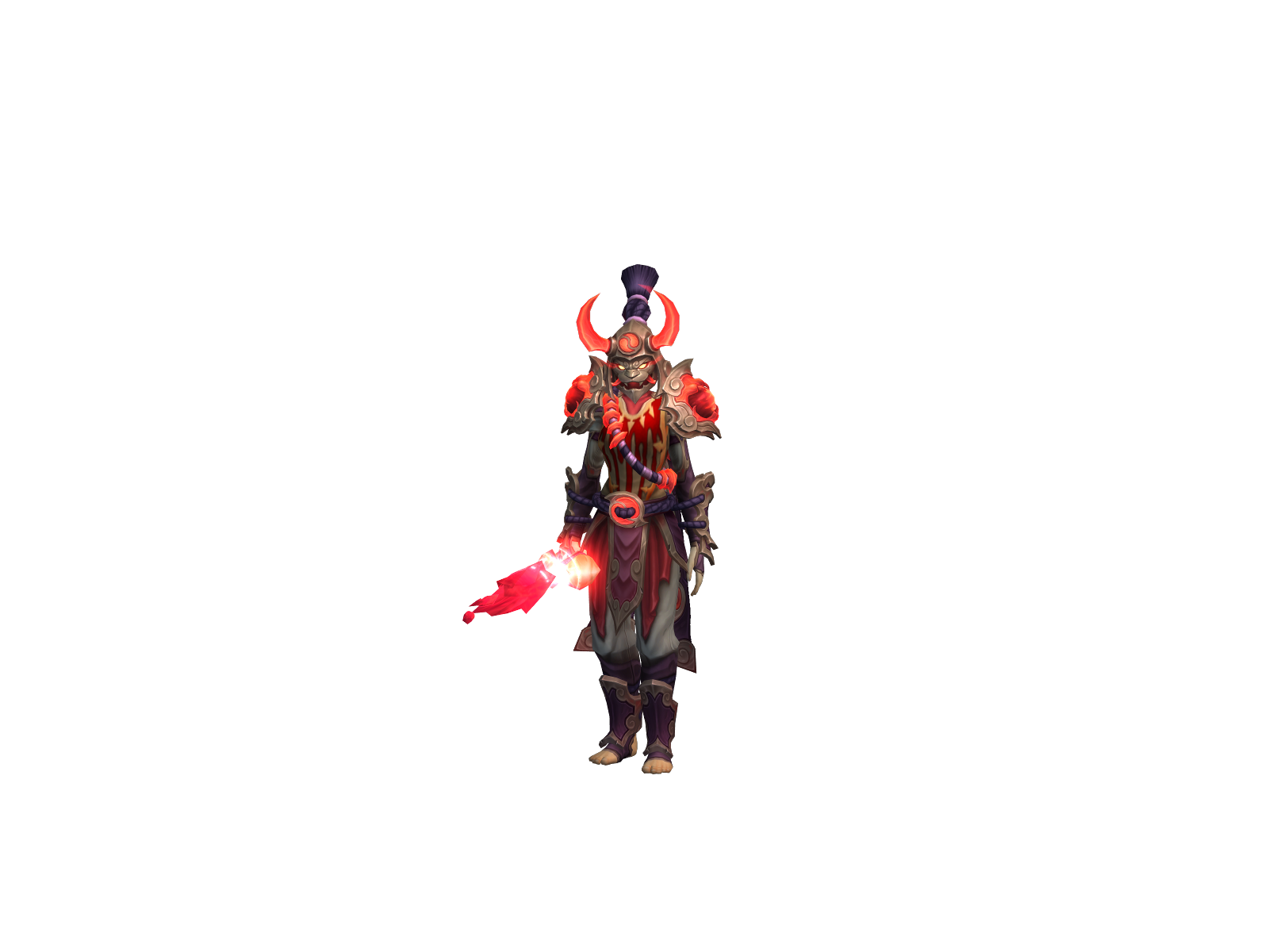 Kákarot 3D character render