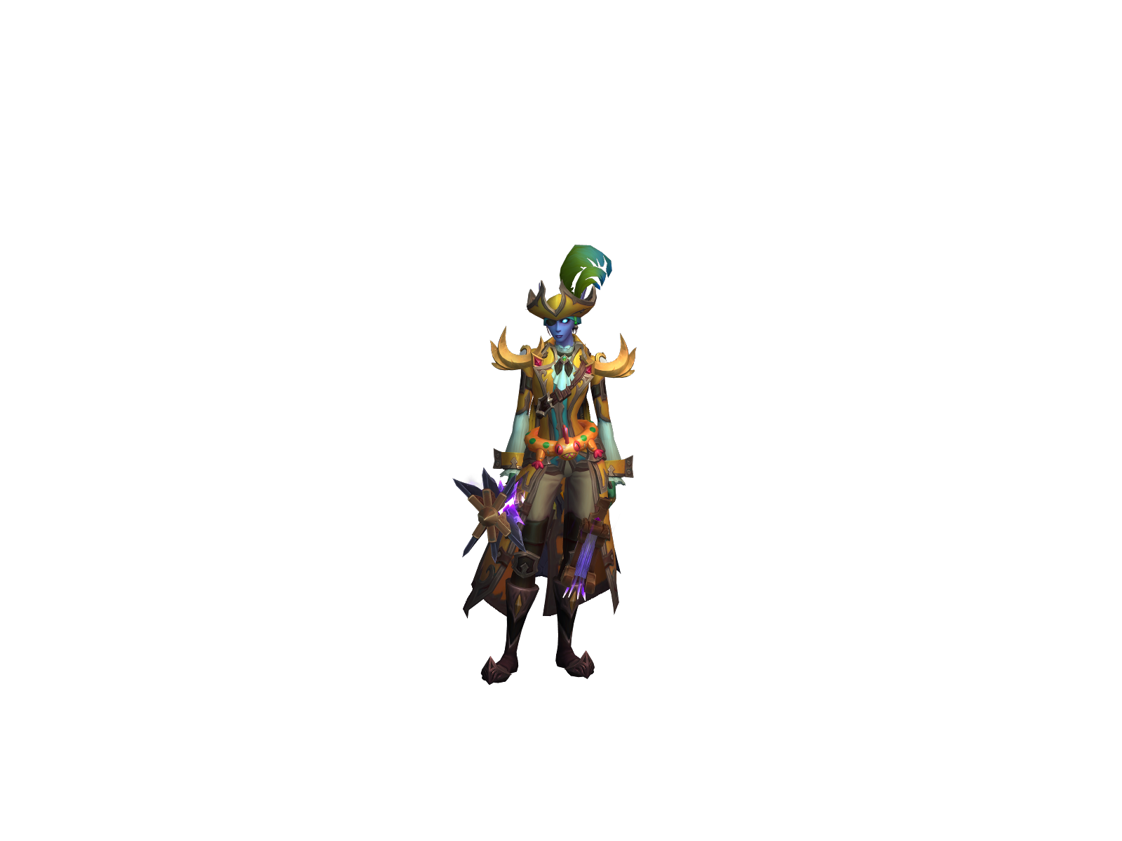 Qyotasa 3D character render