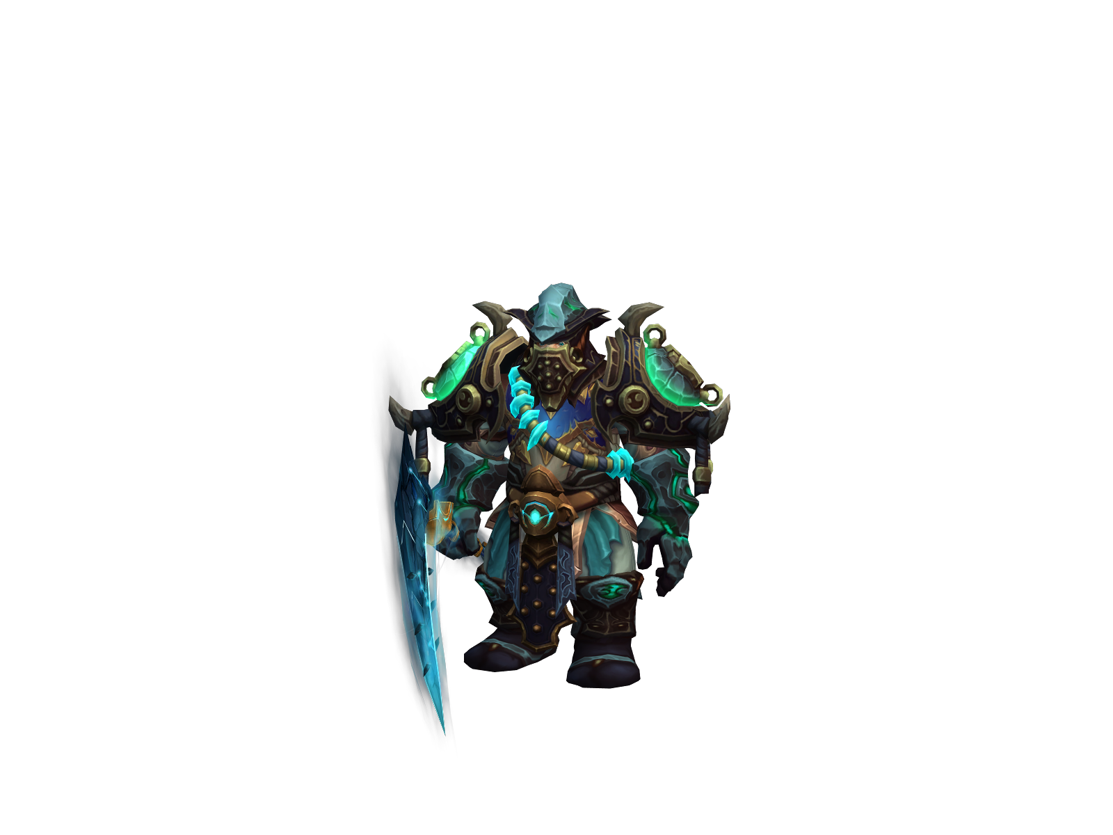 Fatalfurý 3D character render