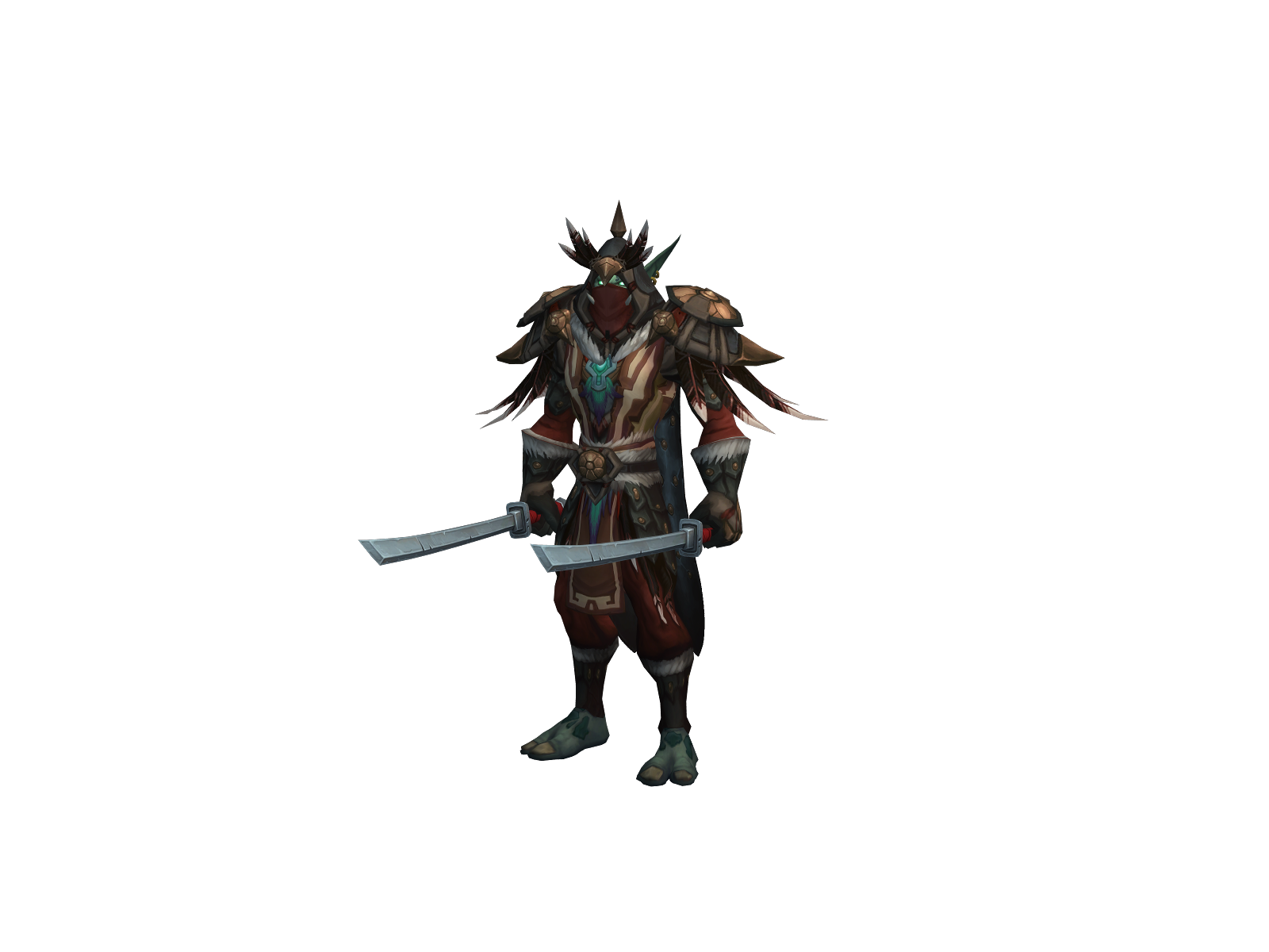Ogrezak 3D character render