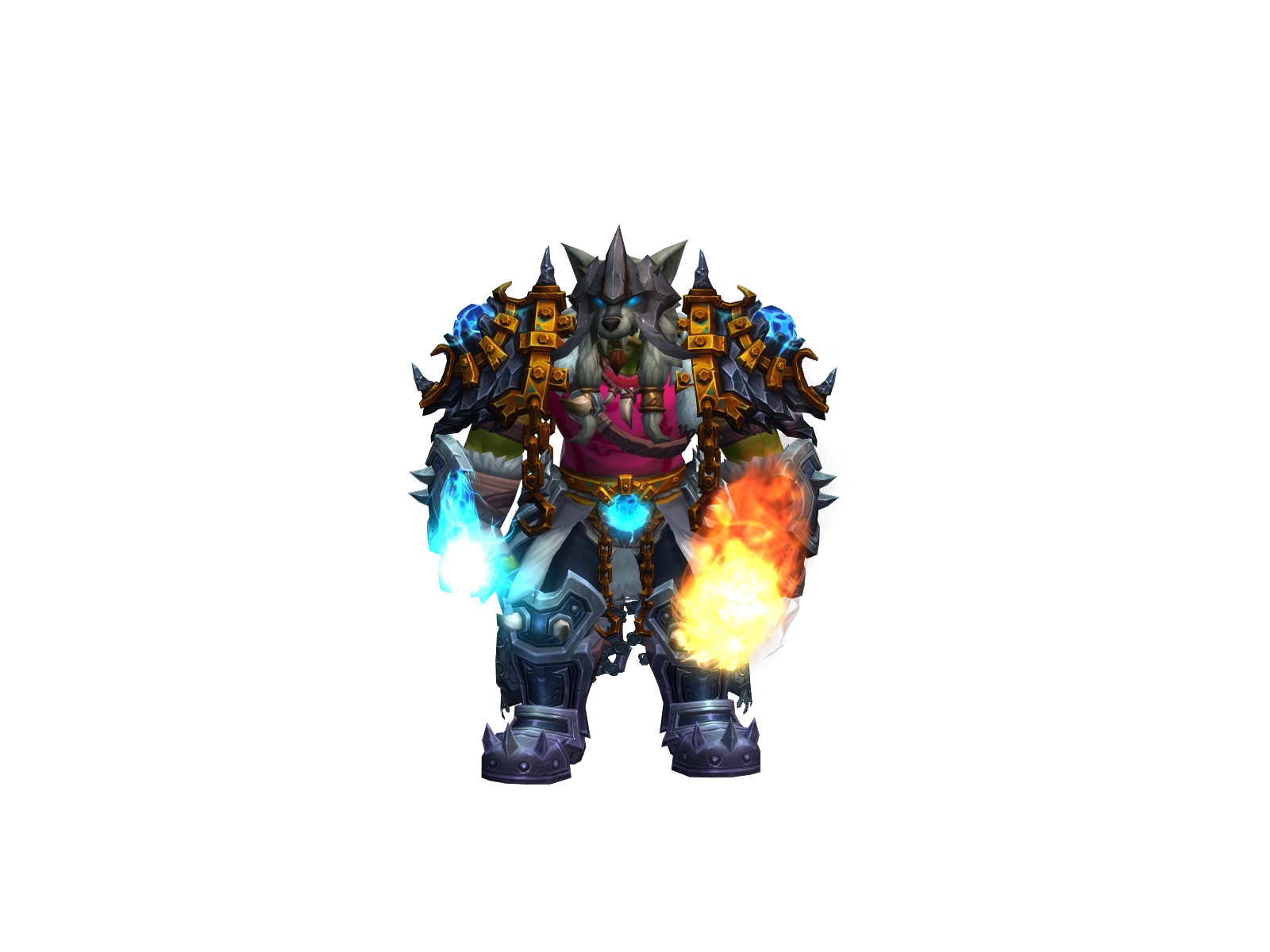 Klaax 3D character render