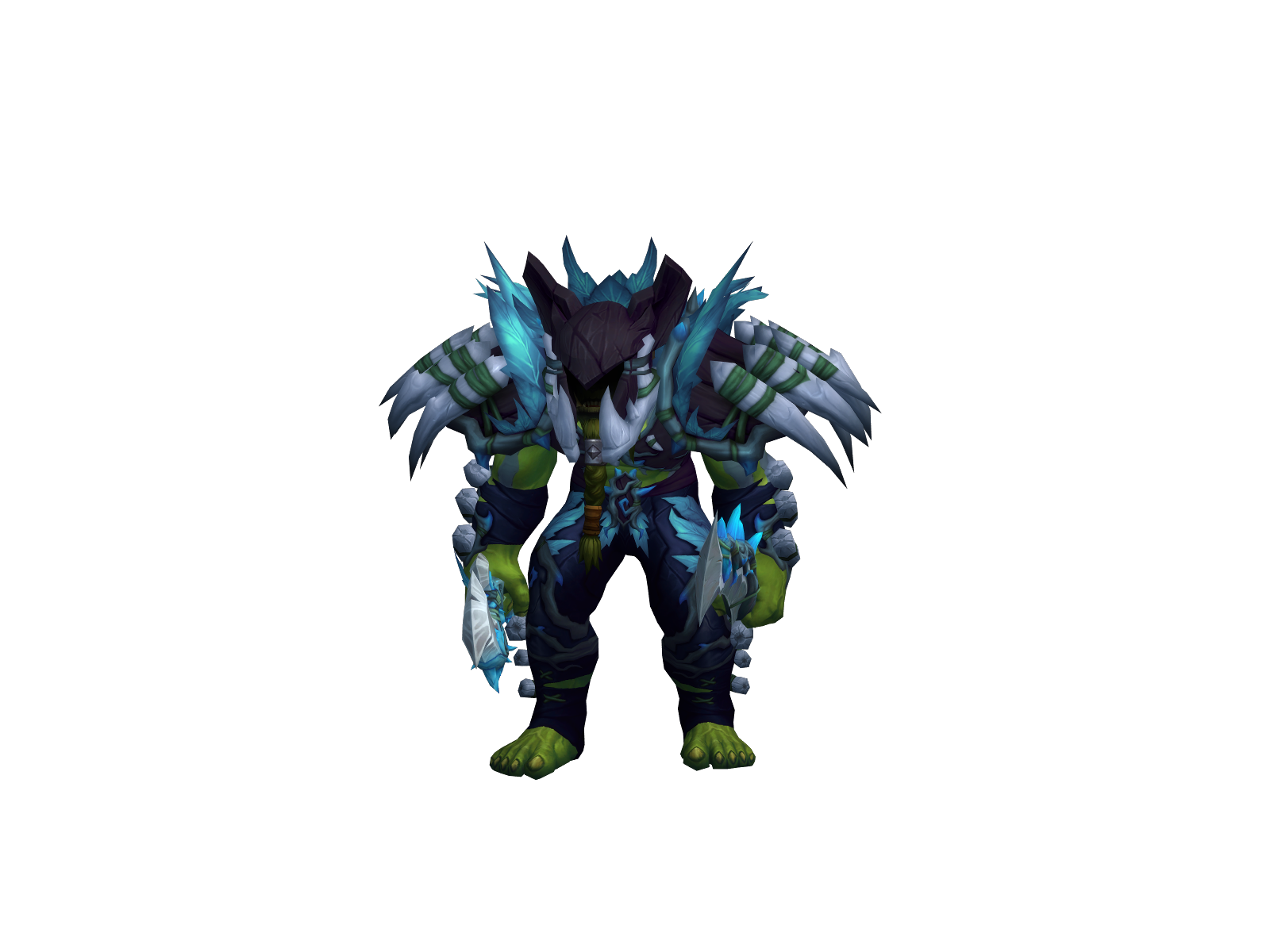 Lebriah 3D character render