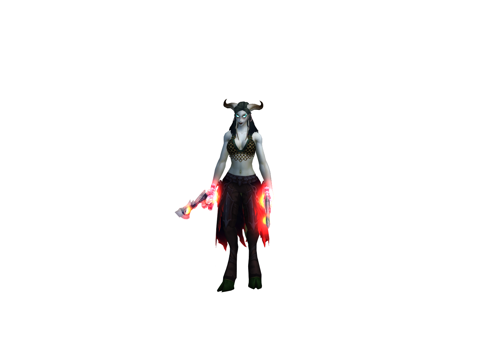 Morána 3D character render