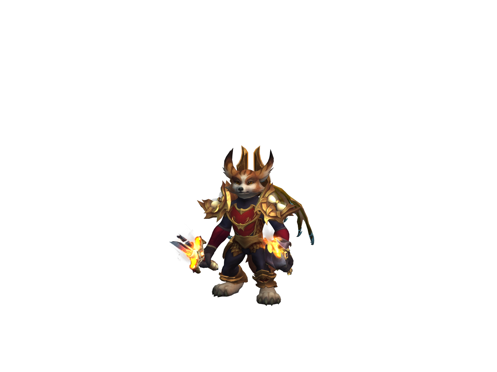 Lunafreÿir 3D character render