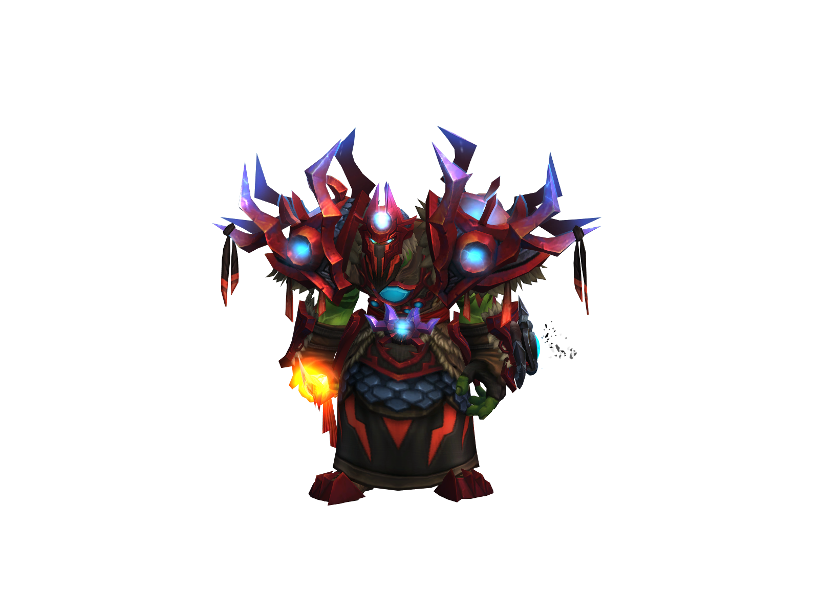 Pwneex 3D character render