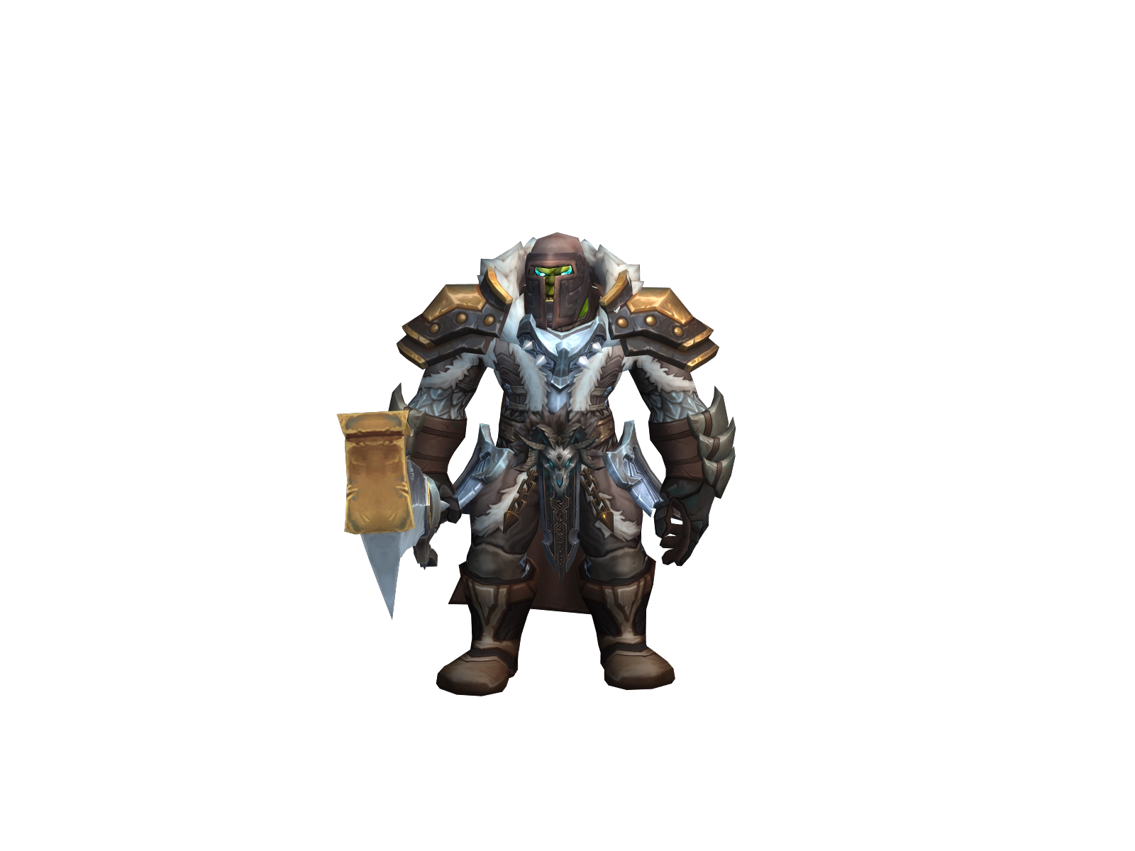 Knalel 3D character render