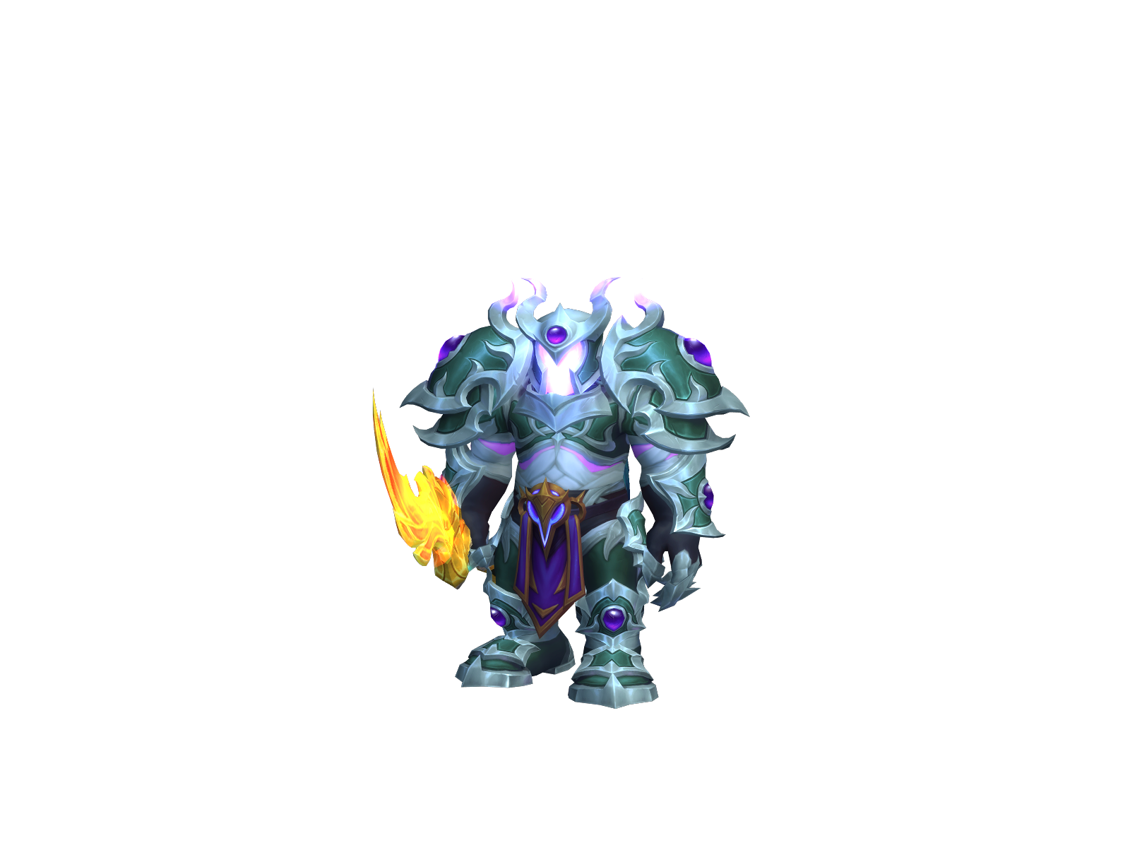Liquidnail 3D character render