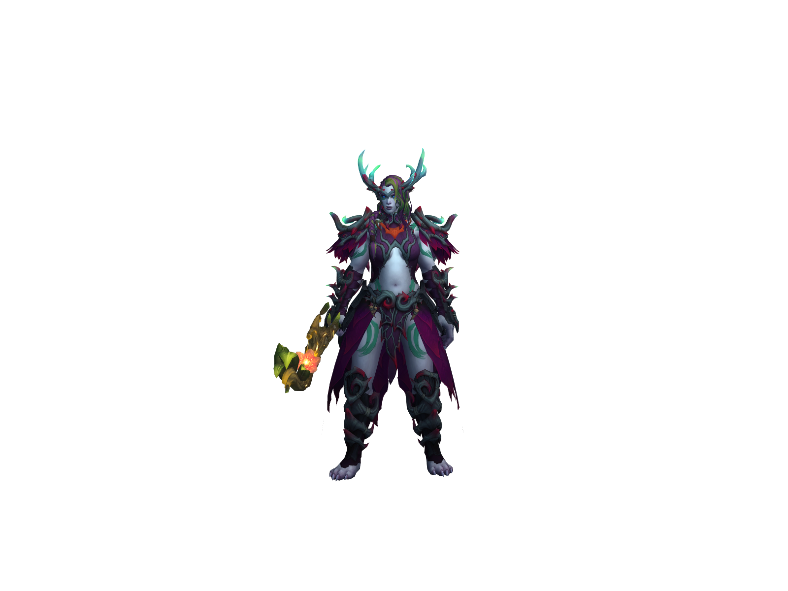 Sychal 3D character render