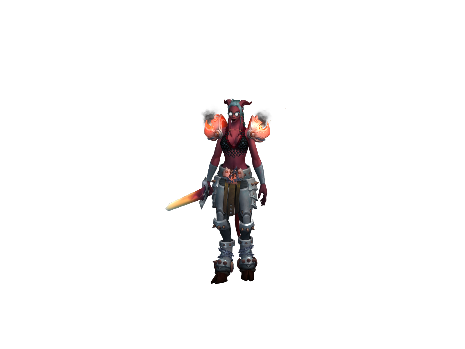 Chargeuwu 3D character render