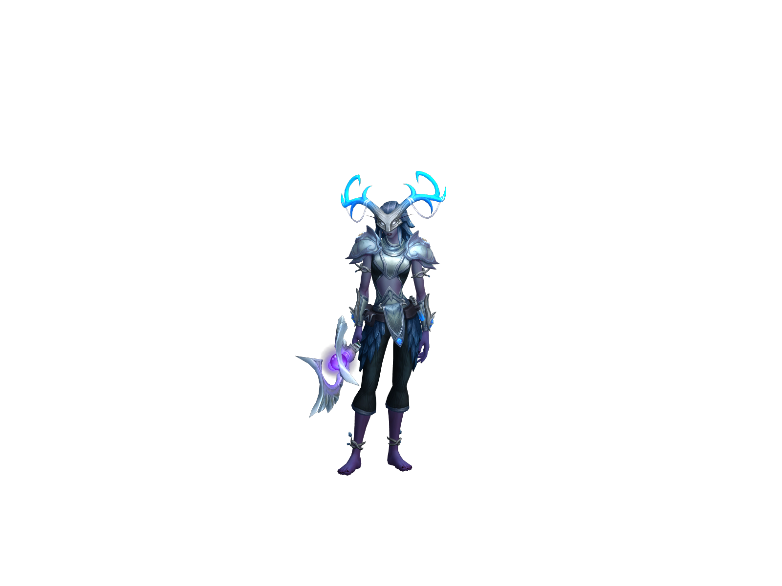 Voidsoap 3D character render