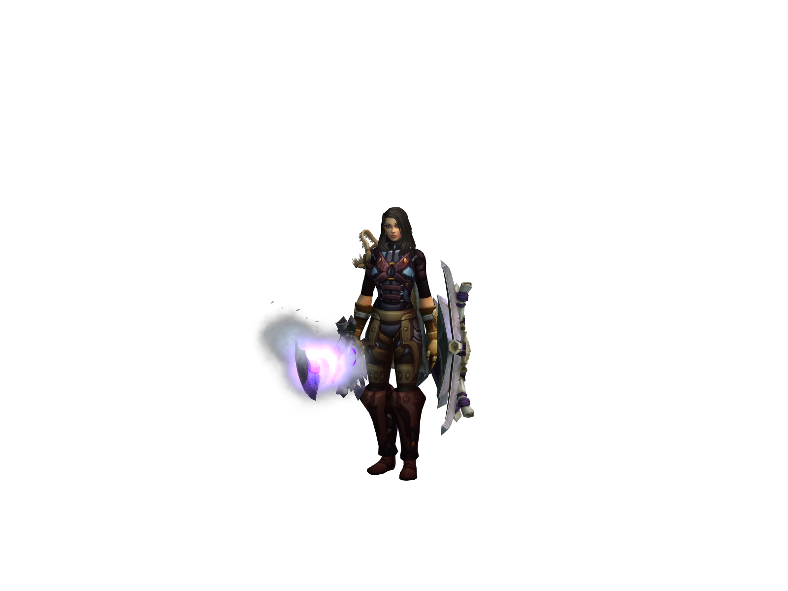 Vaselynne 3D character render