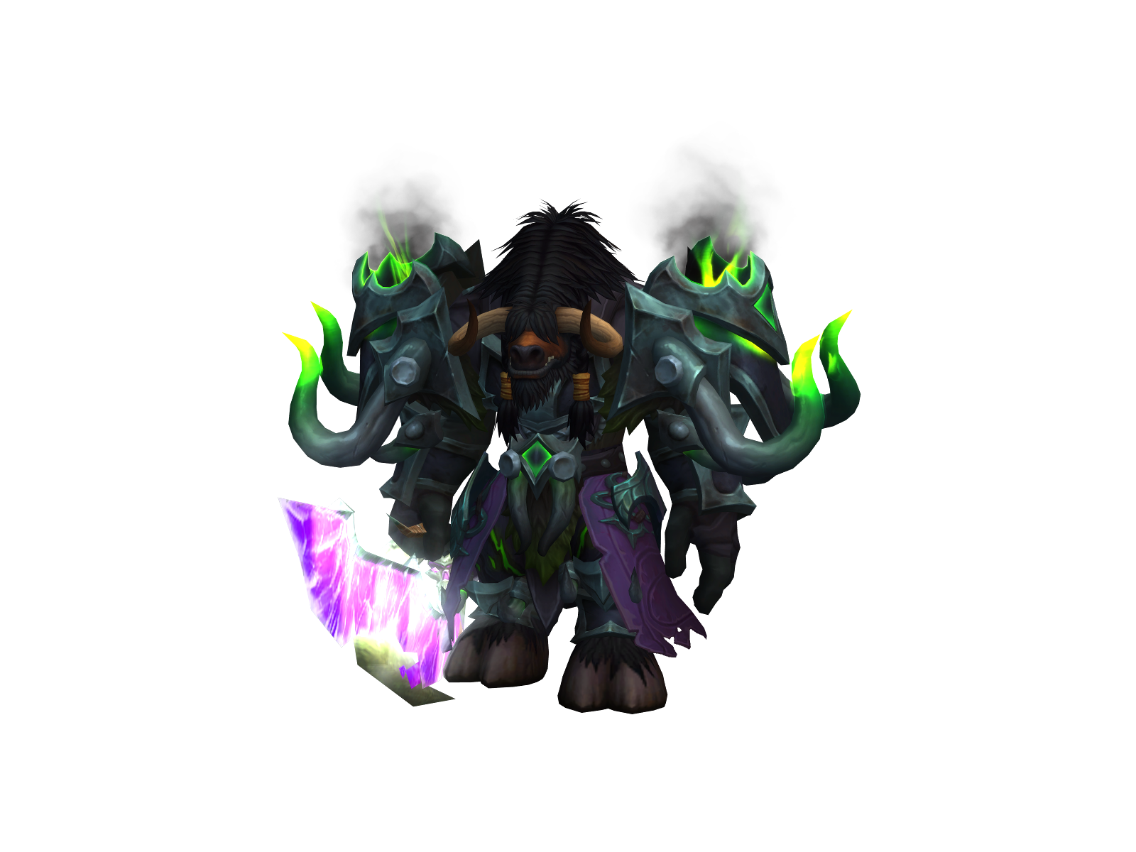 Motionless 3D character render