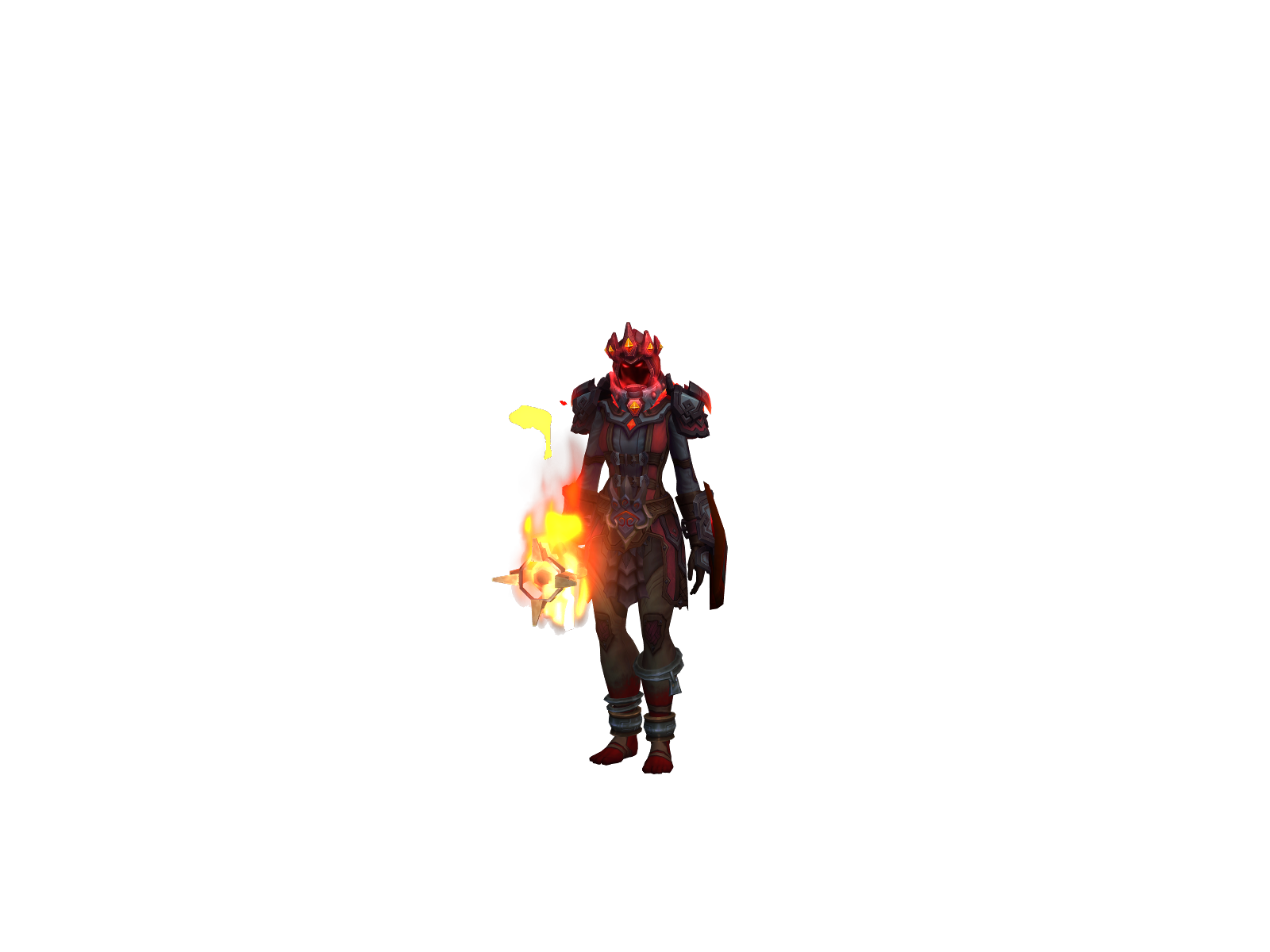 Ragundah 3D character render