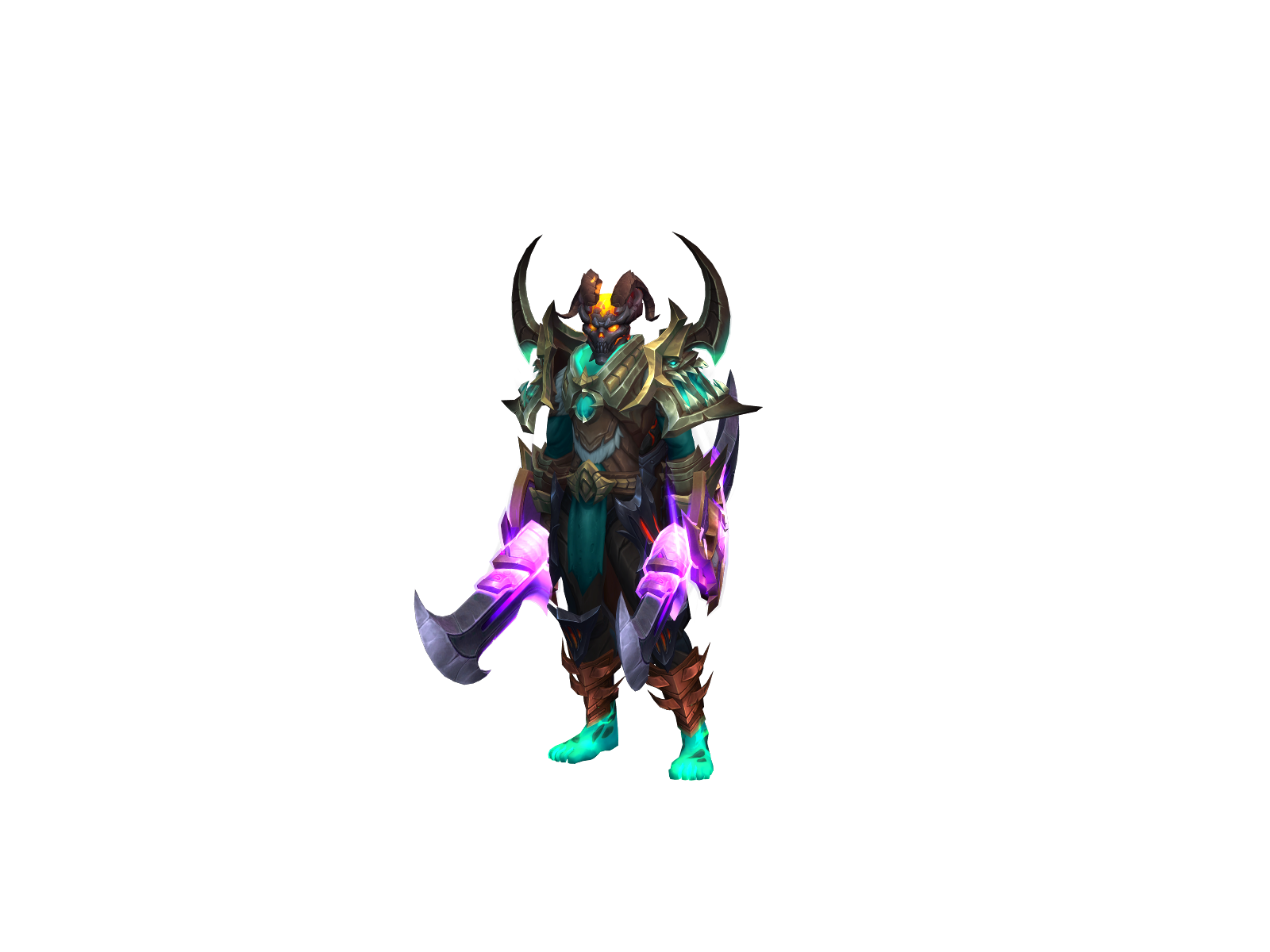 Greander 3D character render