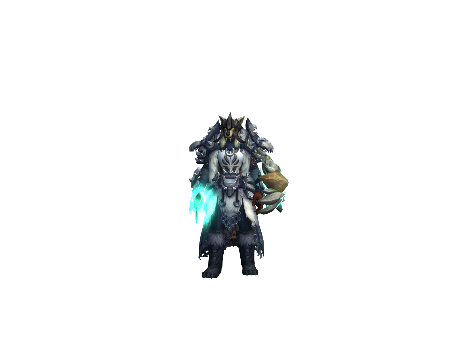 Mistastral 3D character render