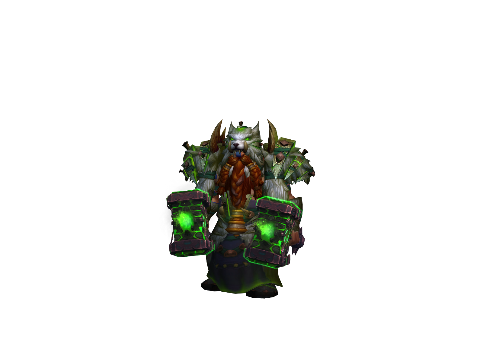 Grranndolff 3D character render