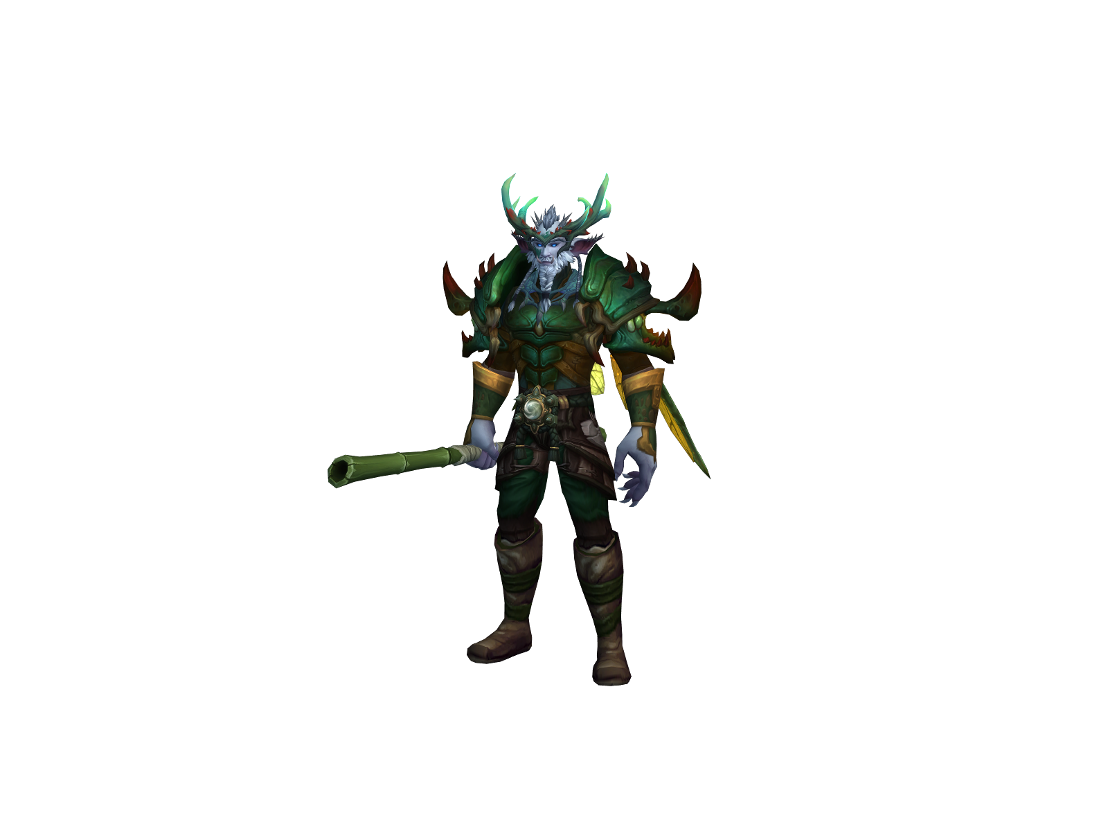 Gabbadahutt 3D character render