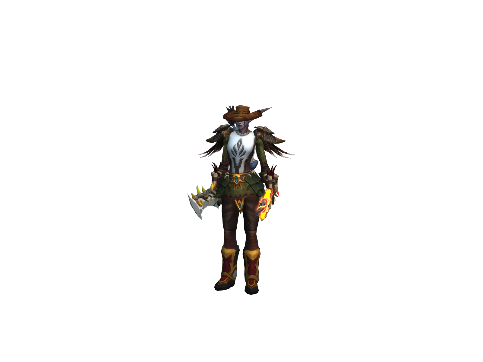 Jinc 3D character render