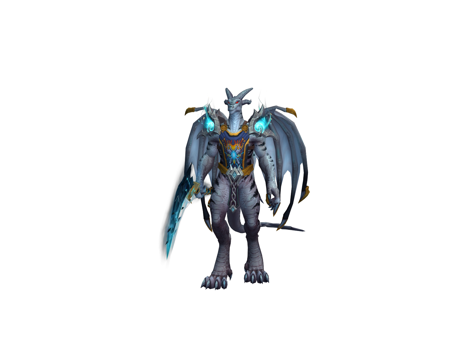 Armpit 3D character render