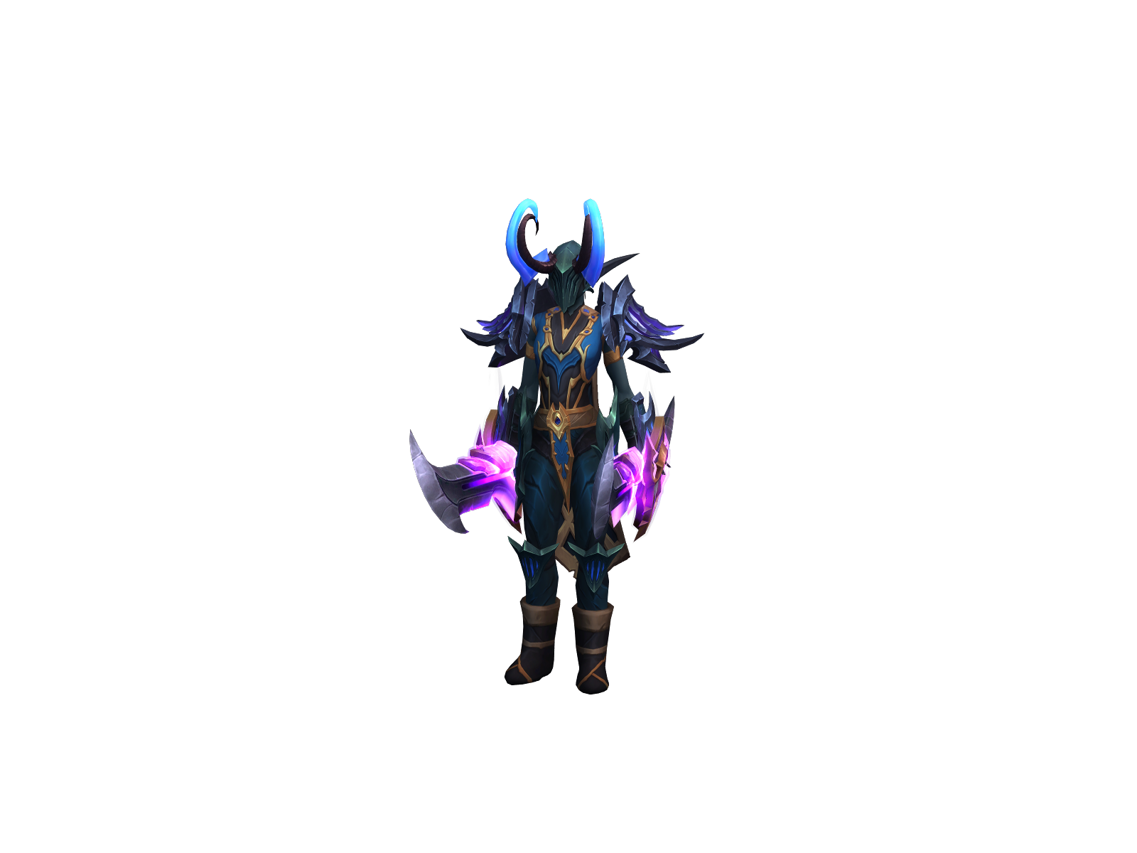 Metalol 3D character render