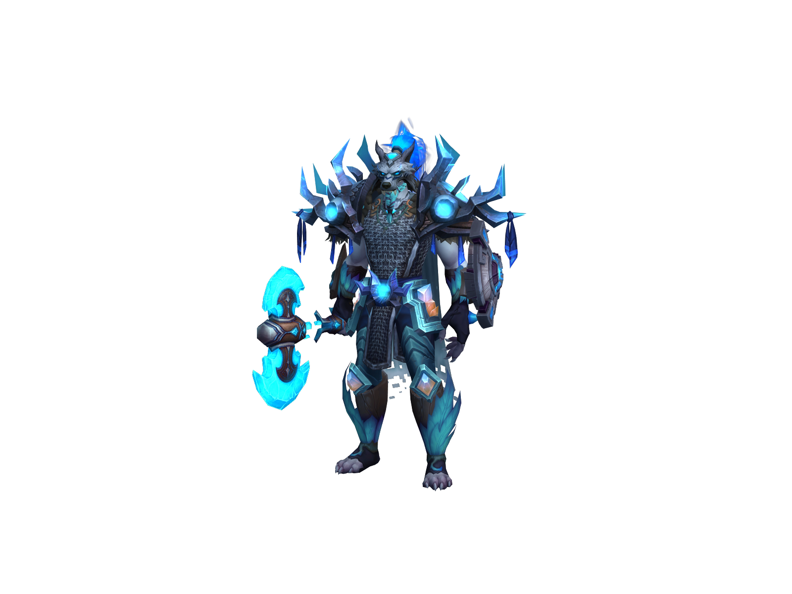 Electronix 3D character render