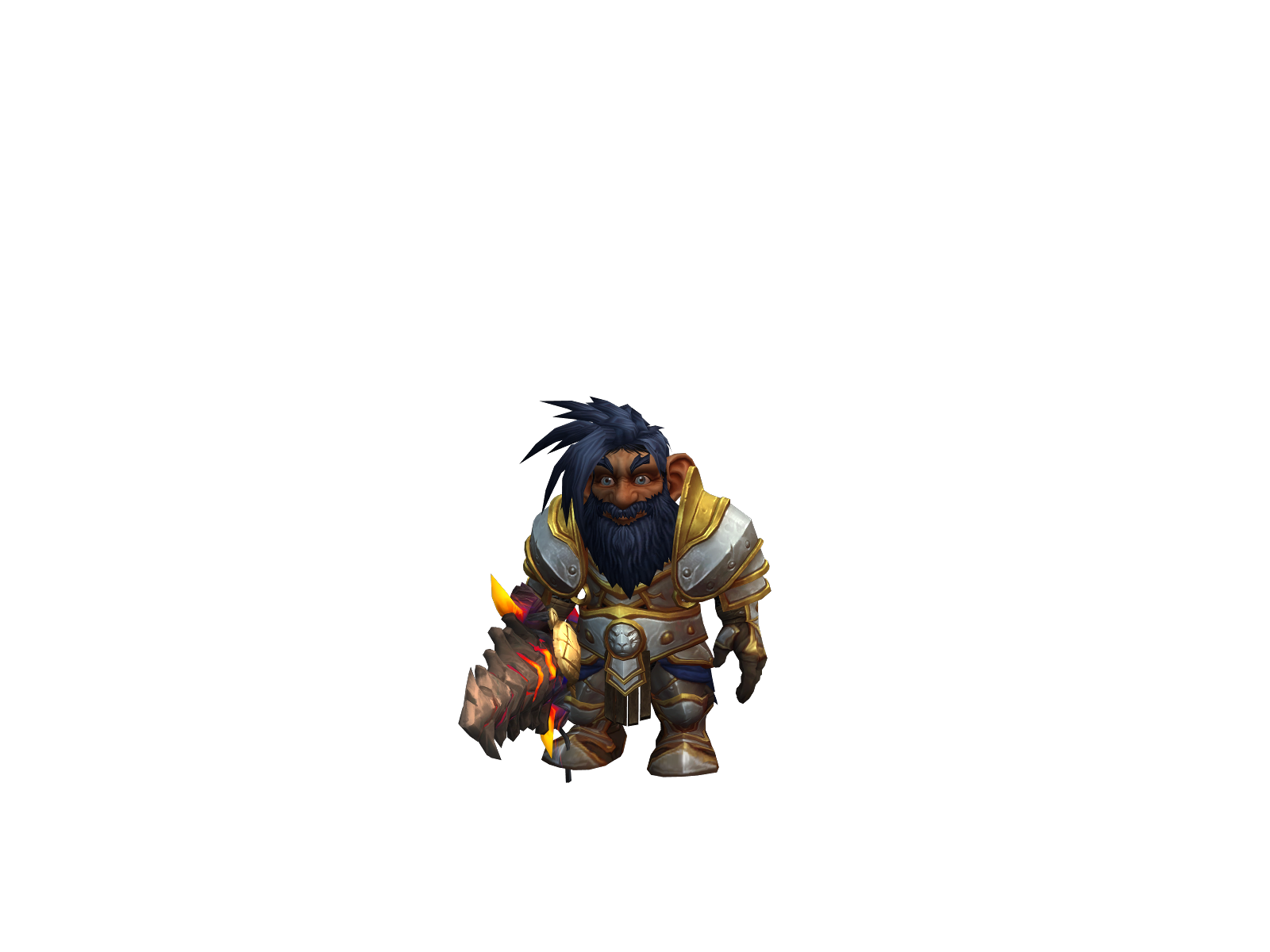 Magnuts 3D character render