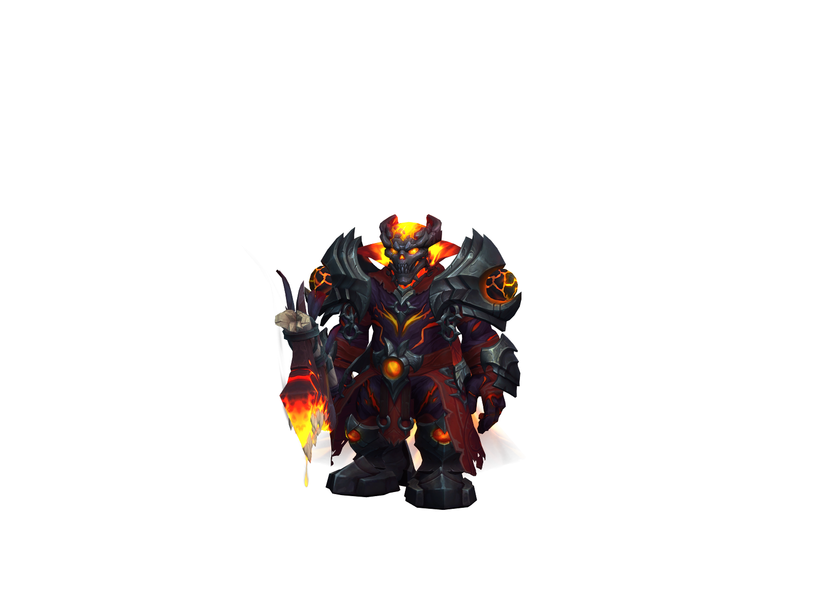 Mathieu 3D character render