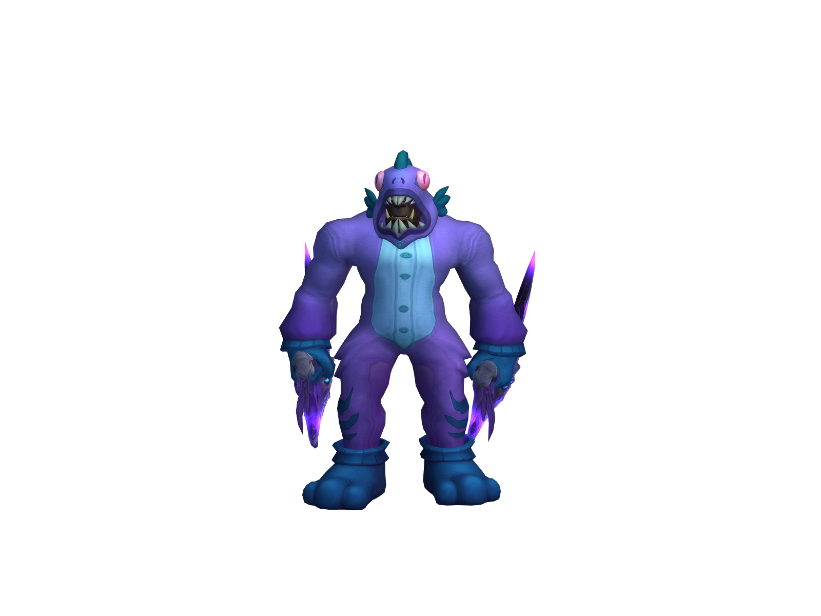 Zikzik 3D character render