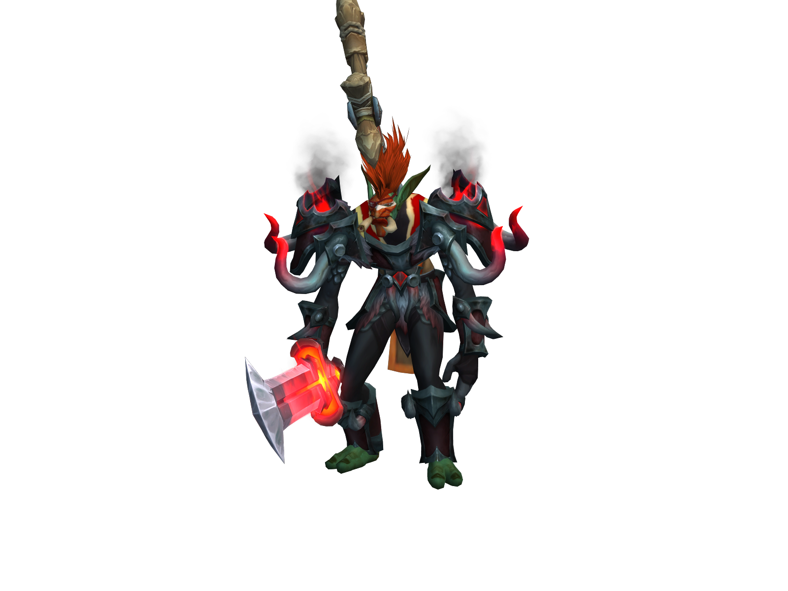 Alboróto 3D character render